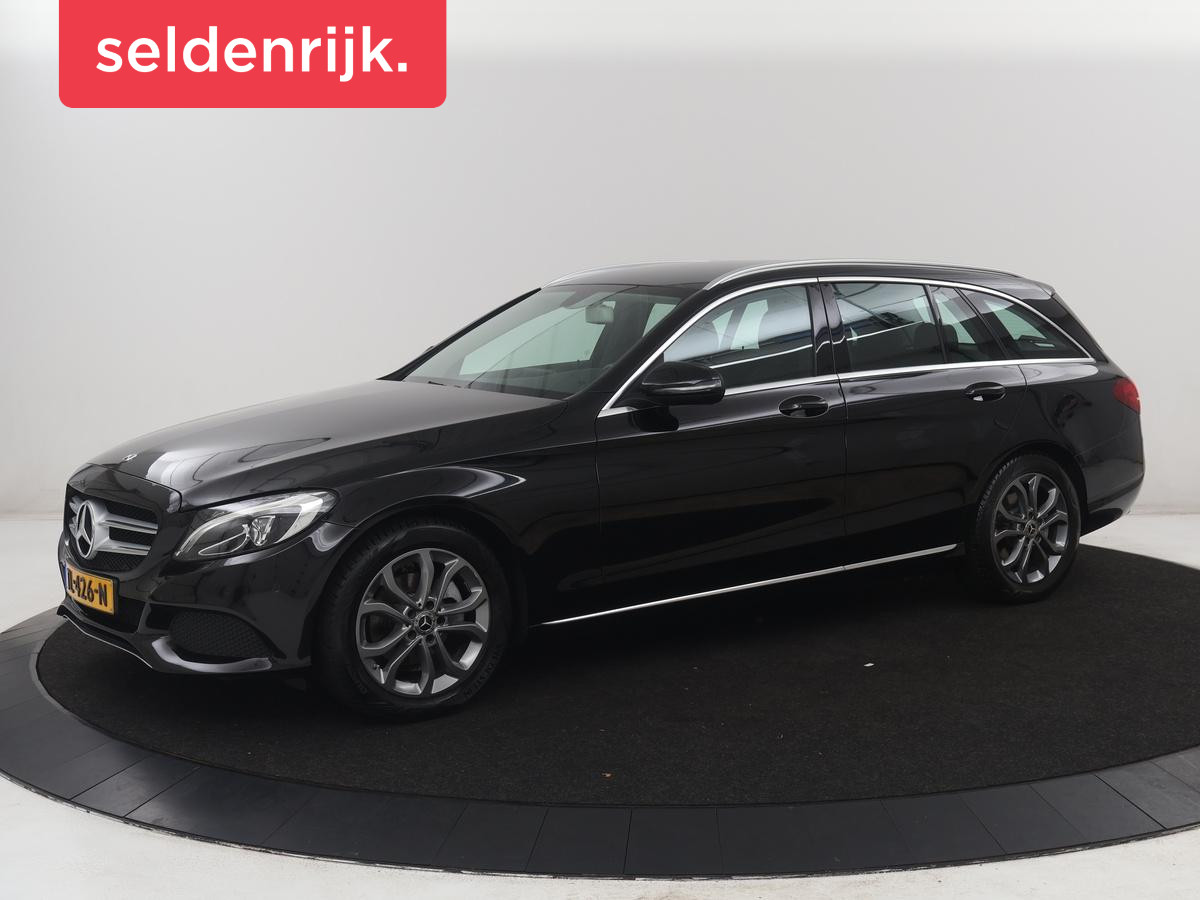 Mercedes-Benz C-Klasse Estate 180 Business Solution | Half leder | Stoelverwarming | Navigatie |