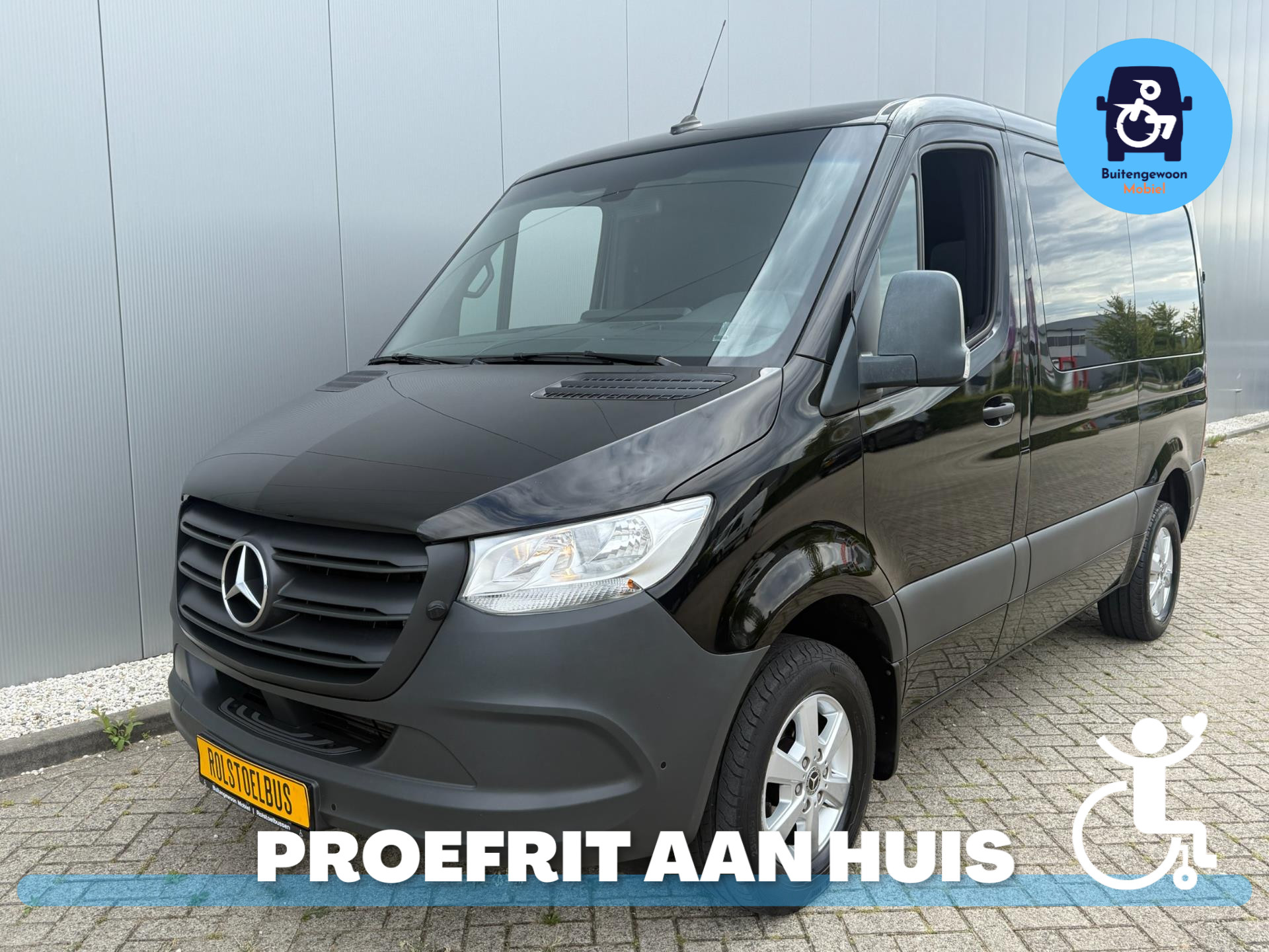 Mercedes-Benz Sprinter Rolstoelbus (Model 2020) Zelfrijder Airco Automaat DAHL