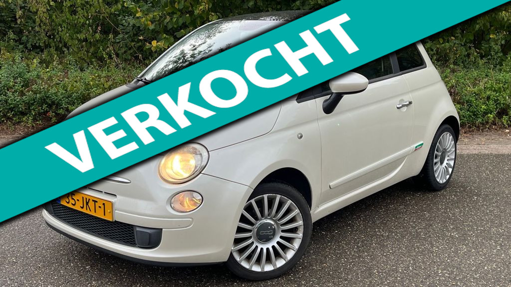 Fiat 500 1.2 Sport l Panodak l NAP l Parelmoerwit l