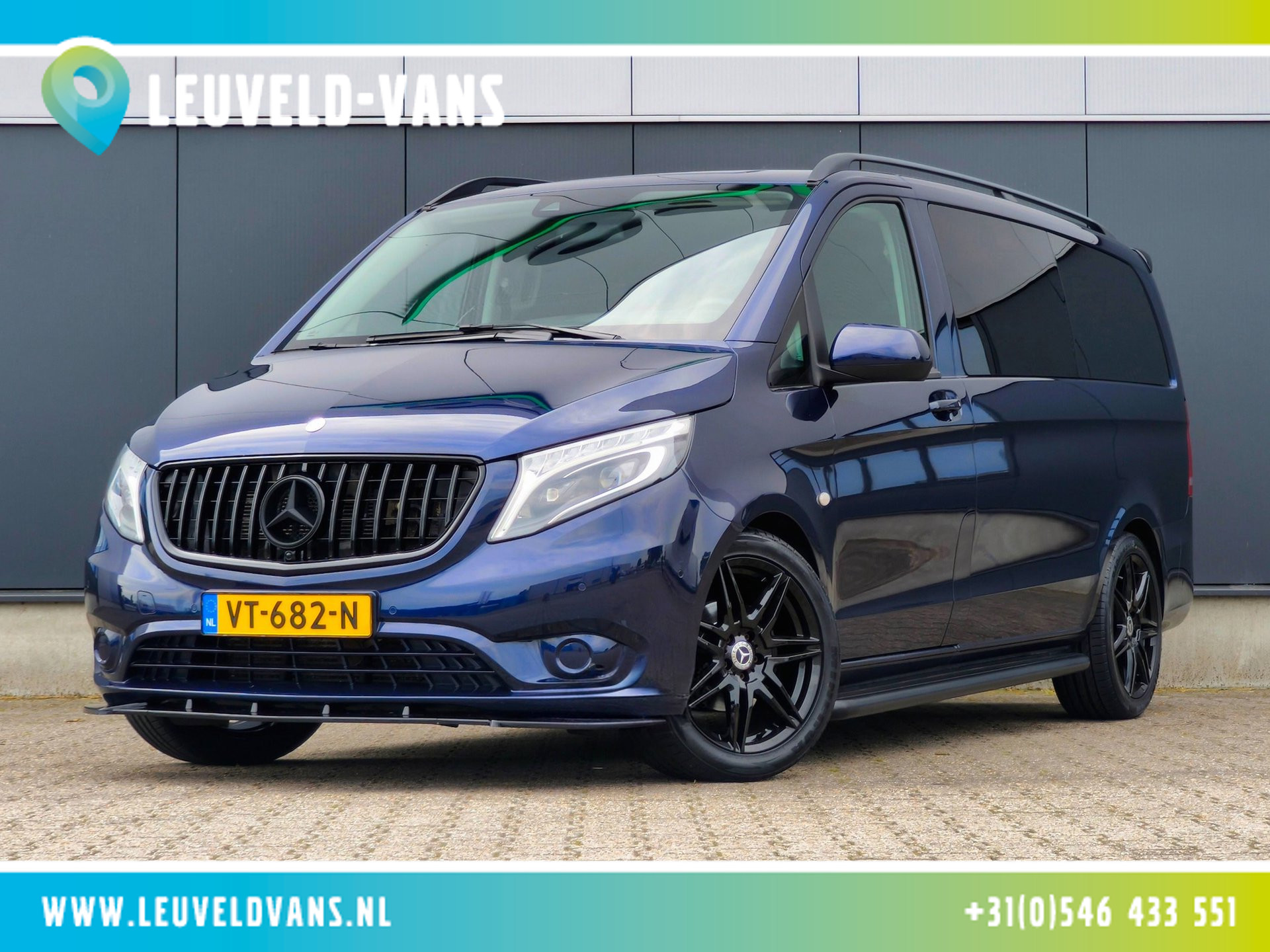 Mercedes-Benz Vito 114CDI DUBBELE CABINE AUT LANG LED PDC TREKHAAK CLIMATE CRUISE
