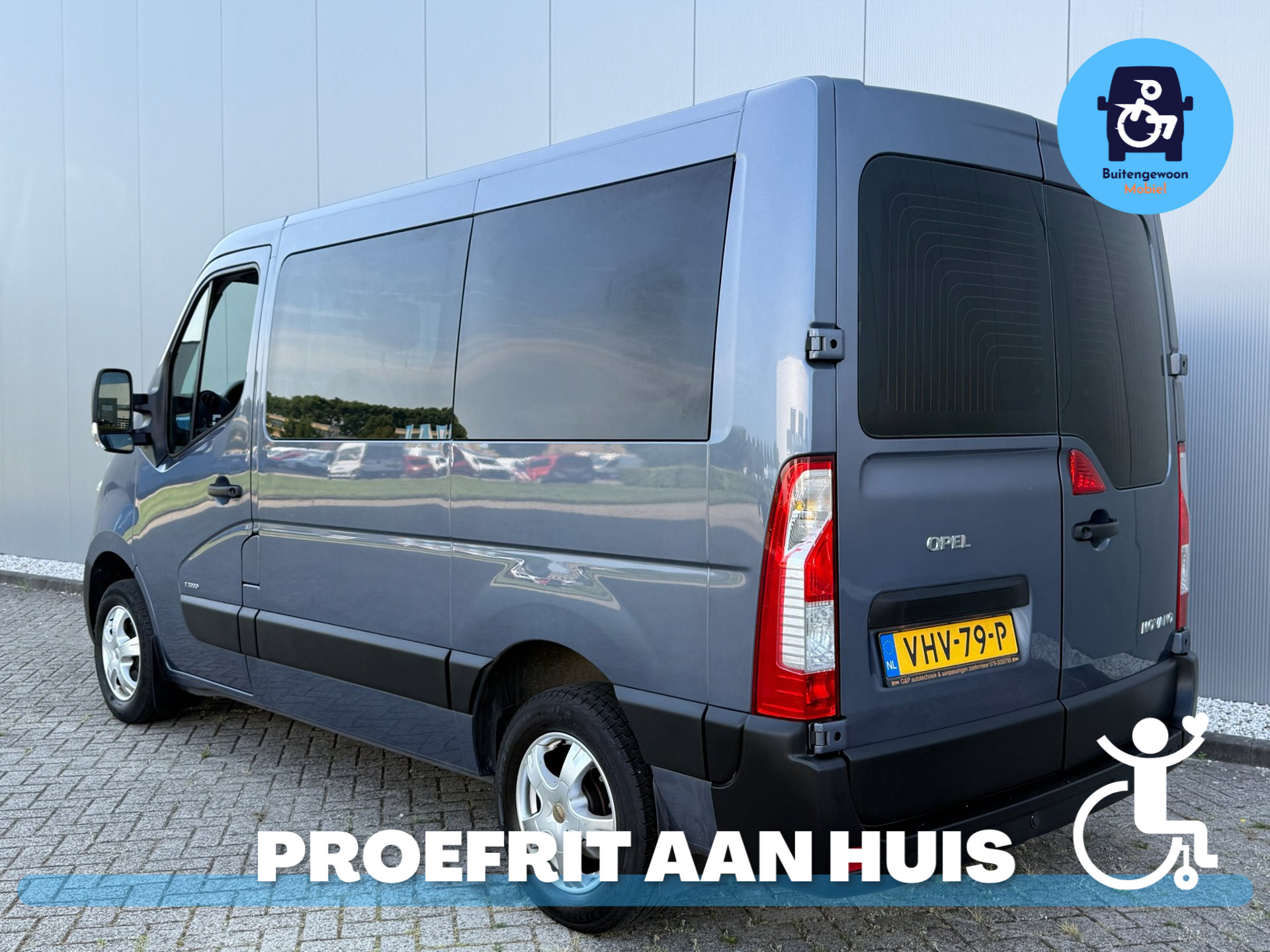 Opel Movano 2.3 Rolstoelbus Meerijder Airco Automaat