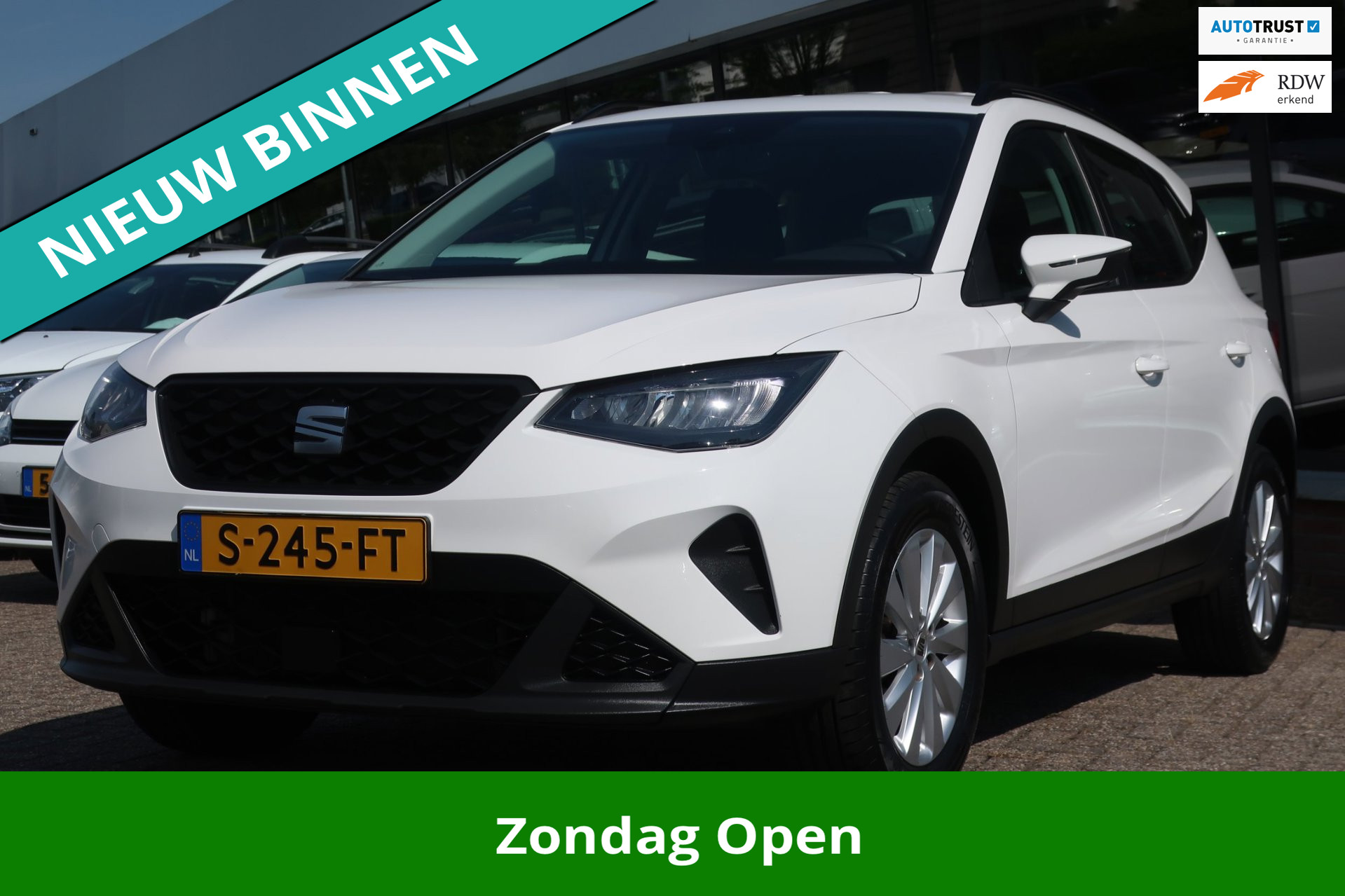 SEAT Arona 1.0 TSI Style FULL-LED_ADAP-CRUIS_CLIMA_STL-VERWAR_PDC_LMV.