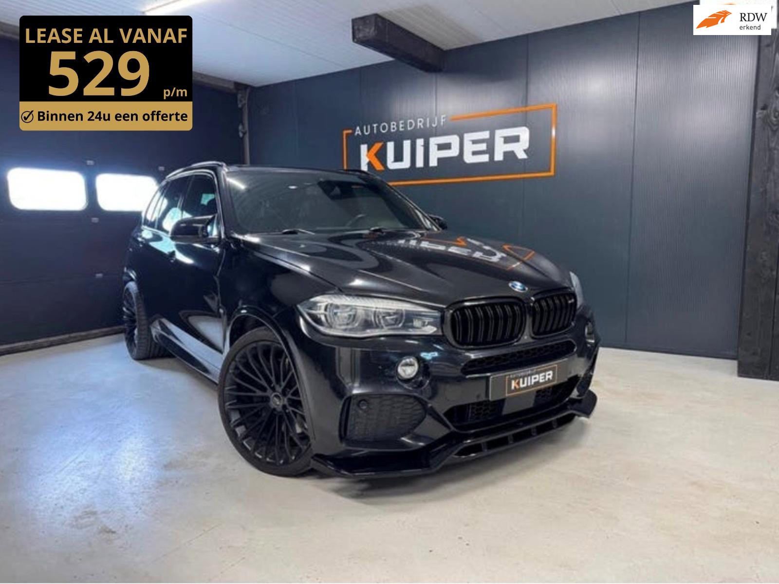 BMW X5 M50d Compleet M Pano Black edition