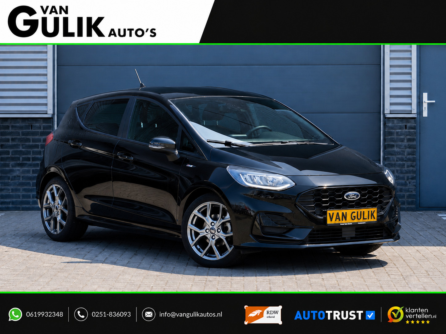 Ford Fiesta 1.0 EcoBoost Hybrid ST-Line | Carplay | LED | Winterpakket | Cruise control |