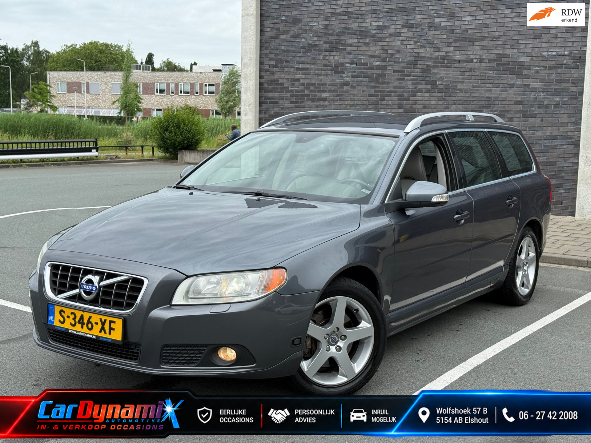 Volvo V70 2.5FT Summum | LPG-G3 | Nwe Kopp. | APK’27 | Leder | Four-C