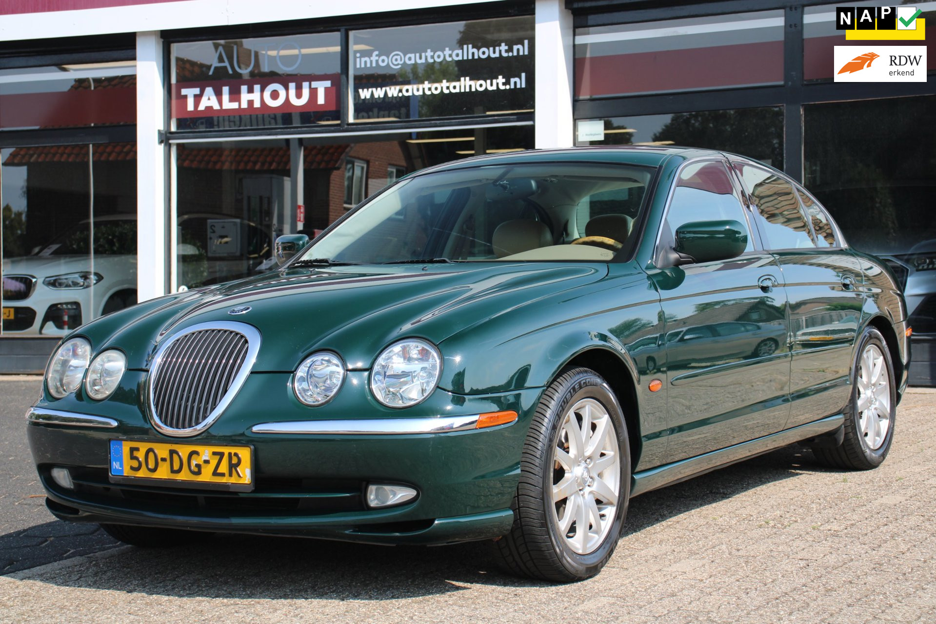 Jaguar S-Type 3.0 V6 Executive – Automaat, Leder interieur, Open dak, NL auto, Youngtimer