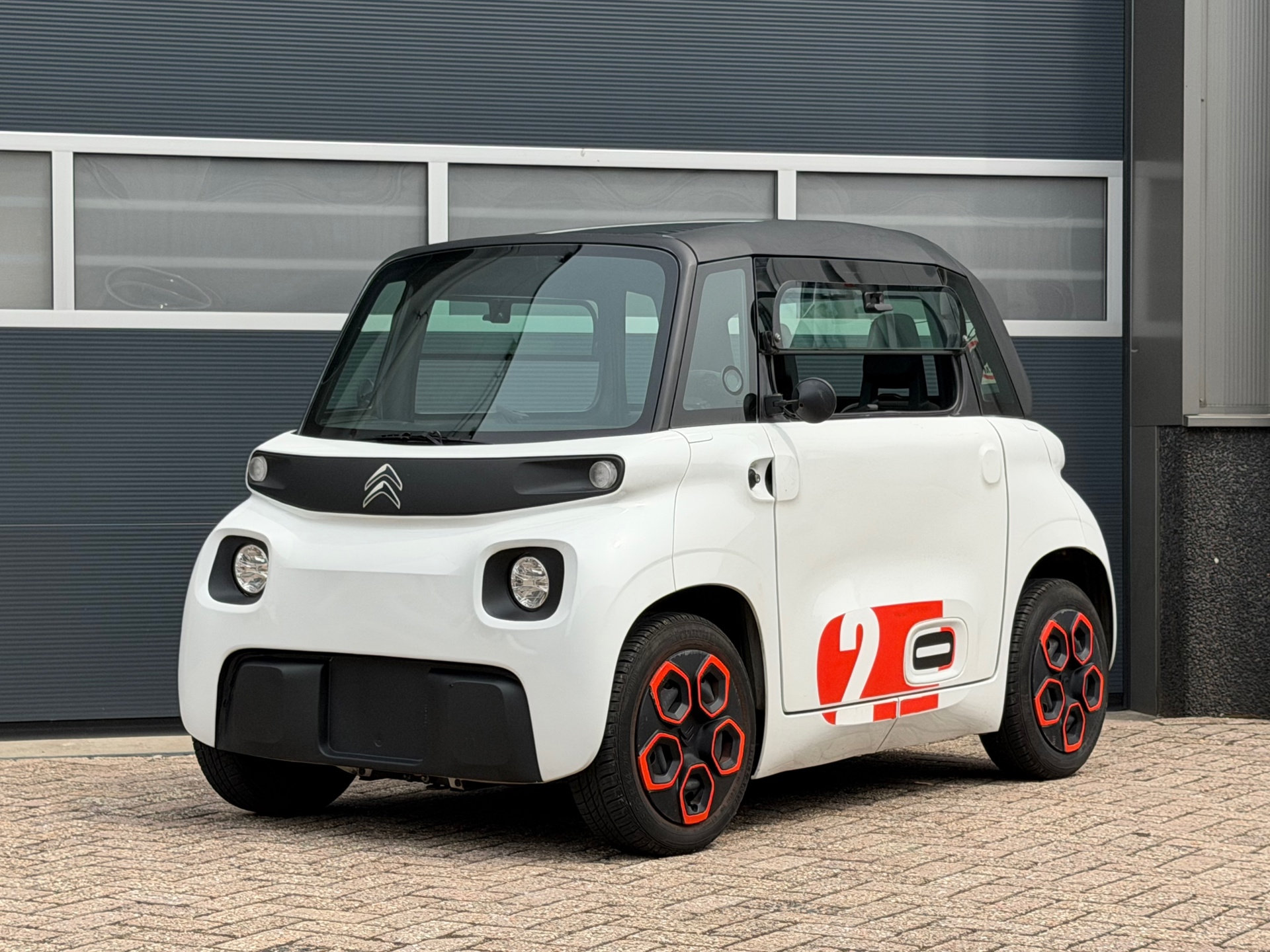Citroën Brommobiel AMI bj.2021 Panoramadak|Parelmoerwit.
