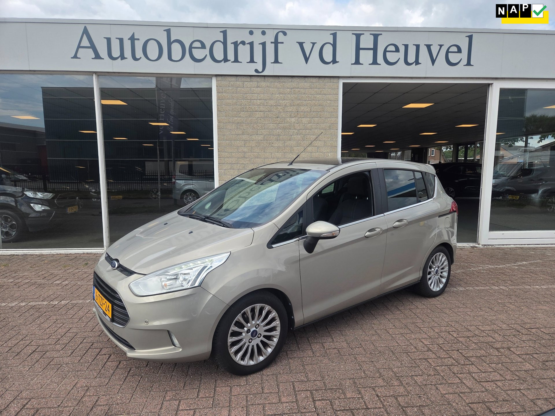Ford B-MAX 1.0 EcoBoost Titanium *Panorama*Camera*PDC* Stoel+Voorruit verw. Rijklaar