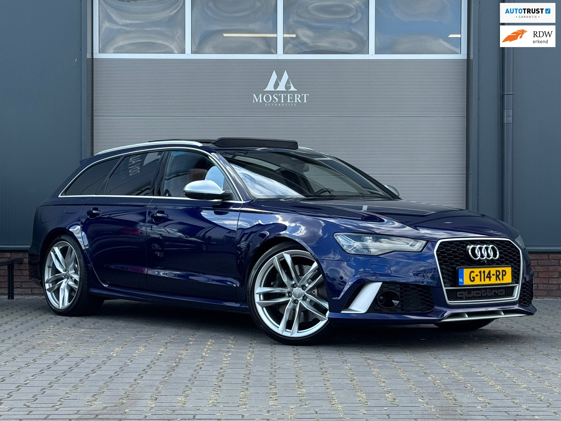 Audi A6 Avant 4.0 TFSI/605PK RS 6 quattro performance Audi Exclusive|Pano|B&O|Bearlock|Dealer|Head-Up|Adaptive|360 Camera|21″LMV