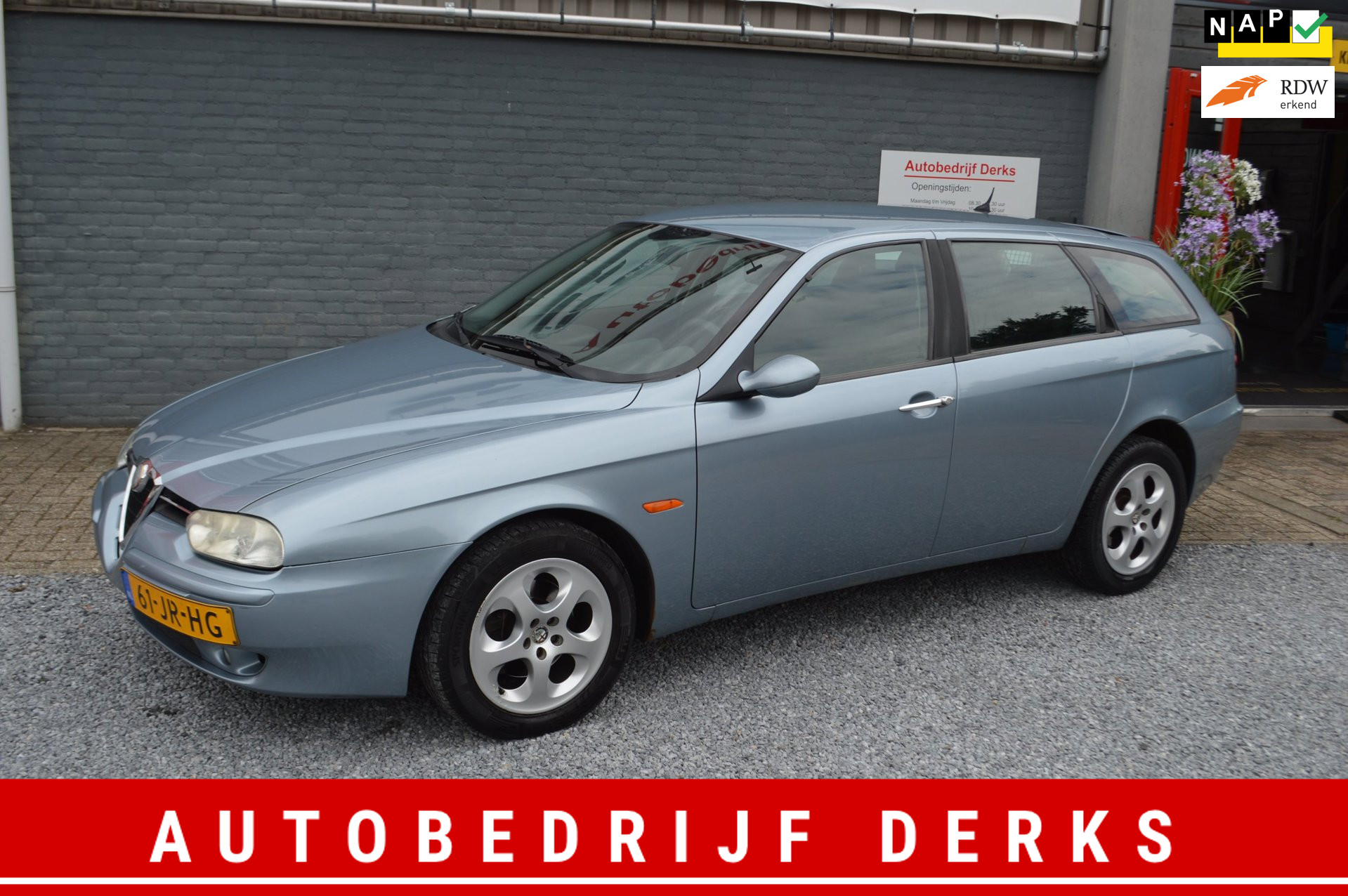 Alfa Romeo 156 Sportwagon 1.8 T.Spark Progression Airco| 5Drs | Stuurbekrachtiging | Jaar APK