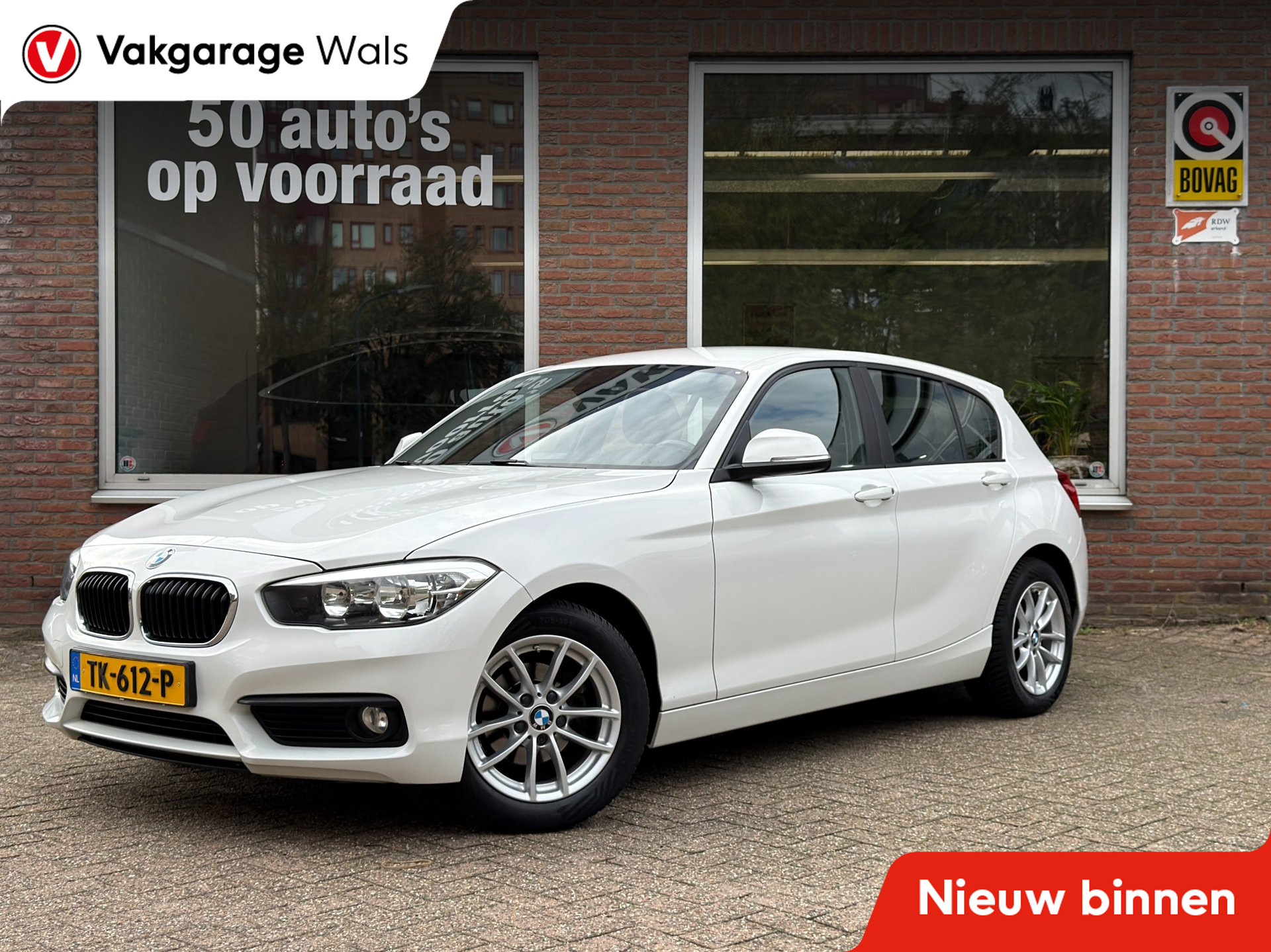 BMW 1-serie 118i Corporate | Navi | Automaat | Clima | PDC | Cruise | Velgen | M-sport onderstel