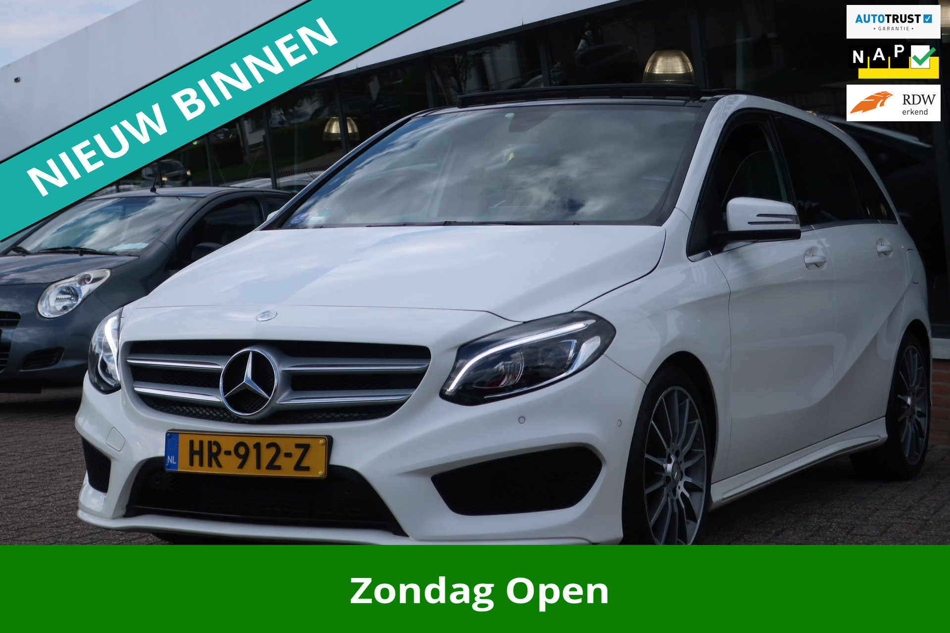 Mercedes-Benz B-Klasse 180 Ambition AMG 2e EIG_LED_PANO_NAVI_PDC V+A_19-INCH.