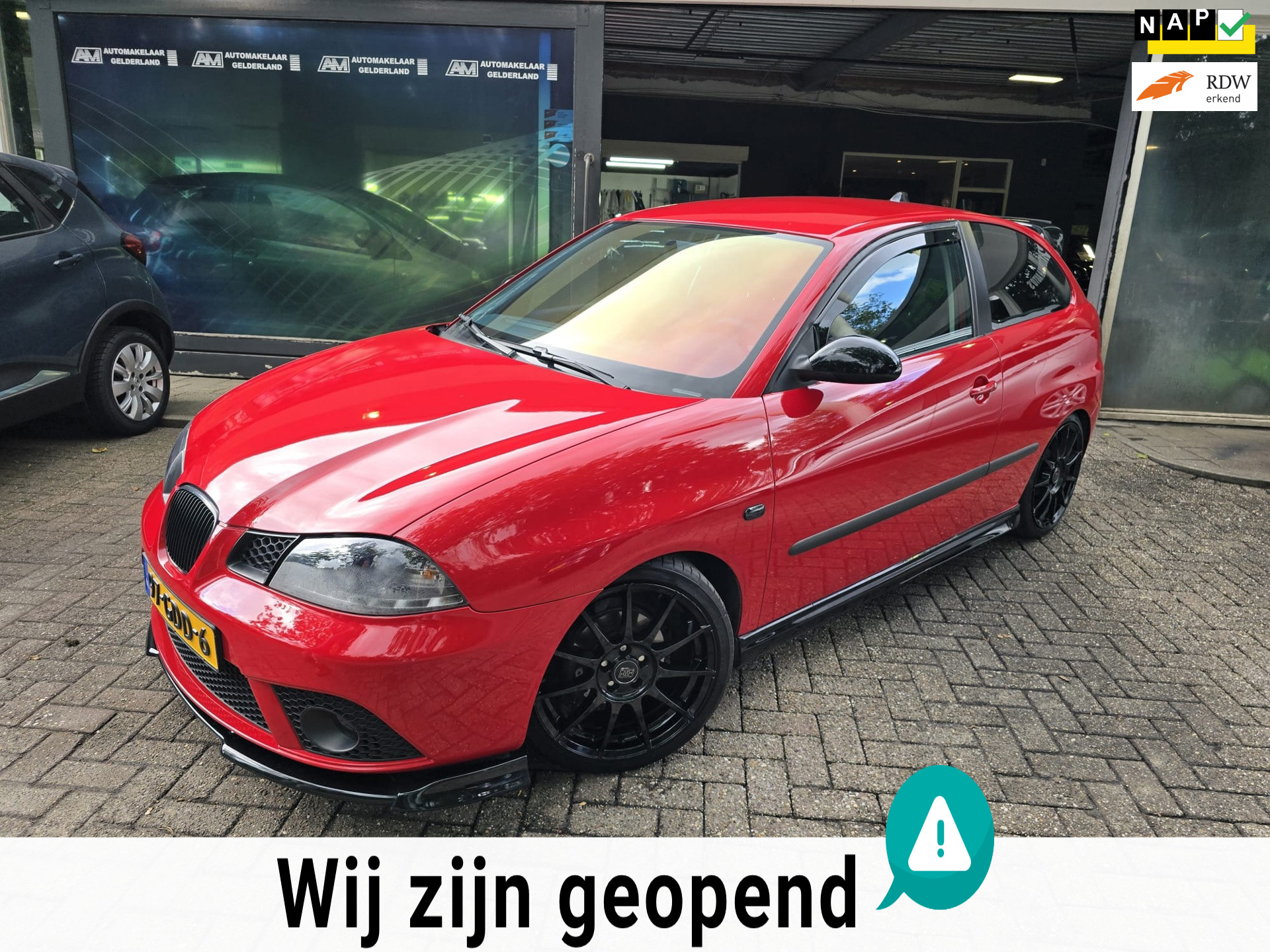 SEAT Ibiza 1.4-16V Trendstyle | 3/6 OF 12 MND GARANTIE | AIRCO | TOP STAAT | CRUISE | LMV |