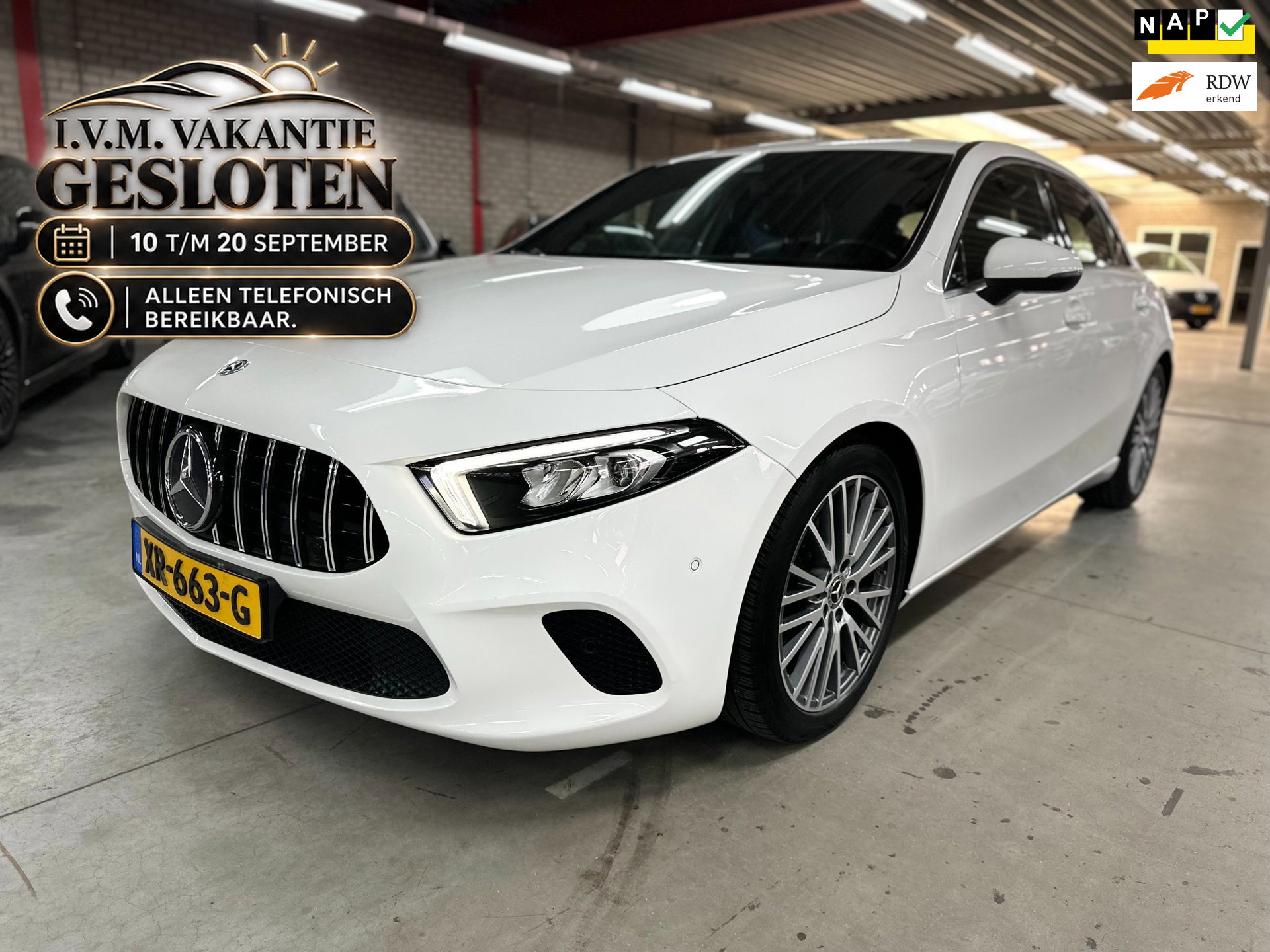 Mercedes-Benz A-Klasse 180 d, Widescreen, Led, Org NL