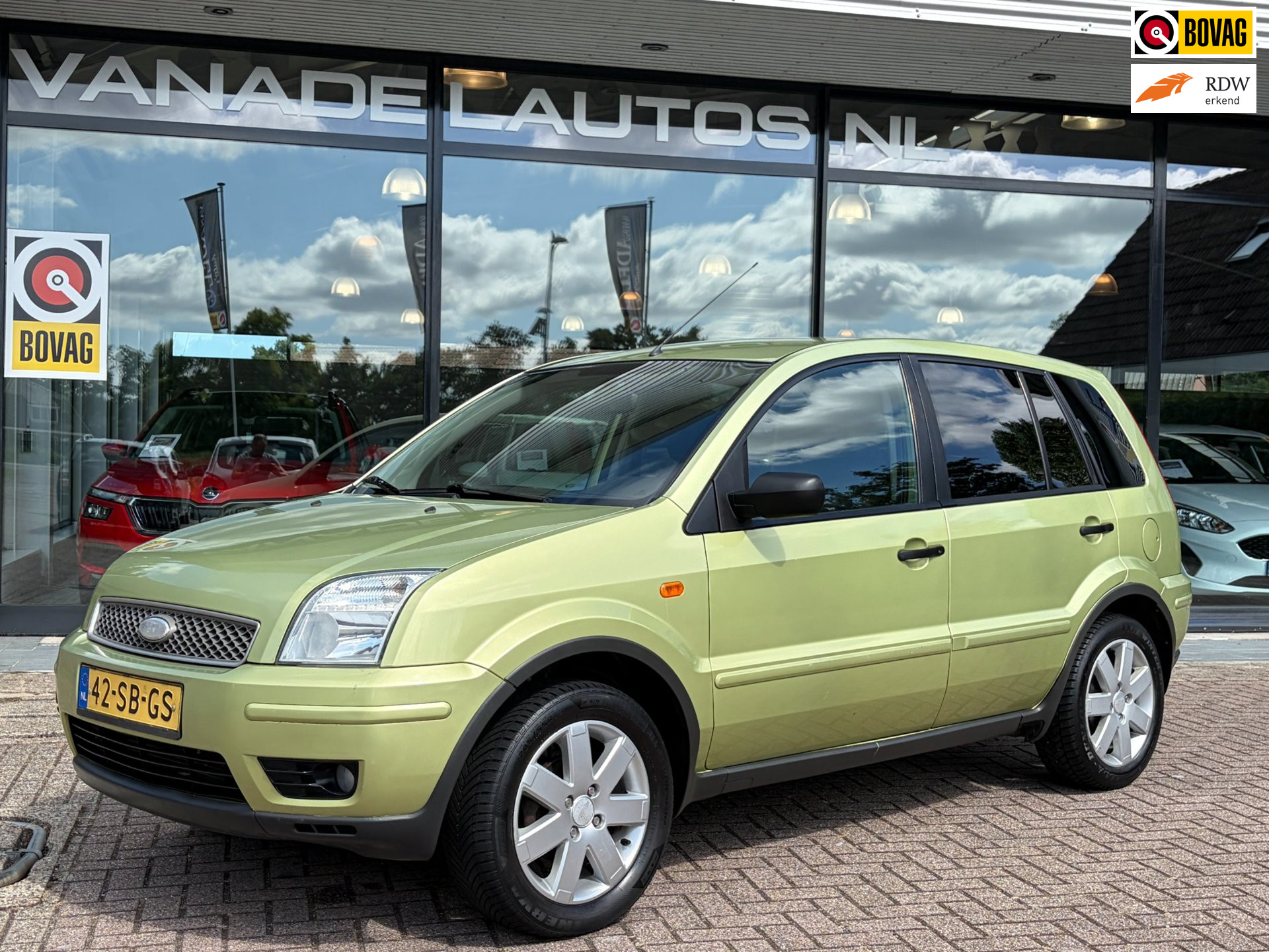 Ford Fusion 1.6-16V Futura Airco LM-Velgen Trekhaak NL-Auto NAP Nieuwe APK!