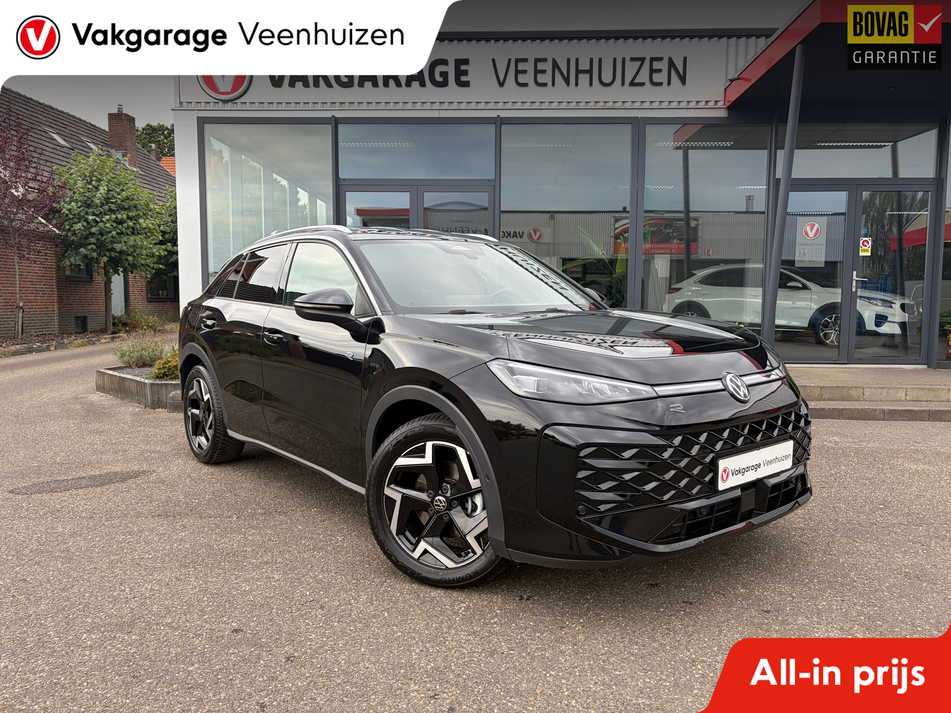 Volkswagen T-Roc 1.5 eTsi R-Line First Edition 150PK|Rijklaar prijs|Camera|Elek. klep|Matrix LED|Carplay|Stoel/stuur verw|