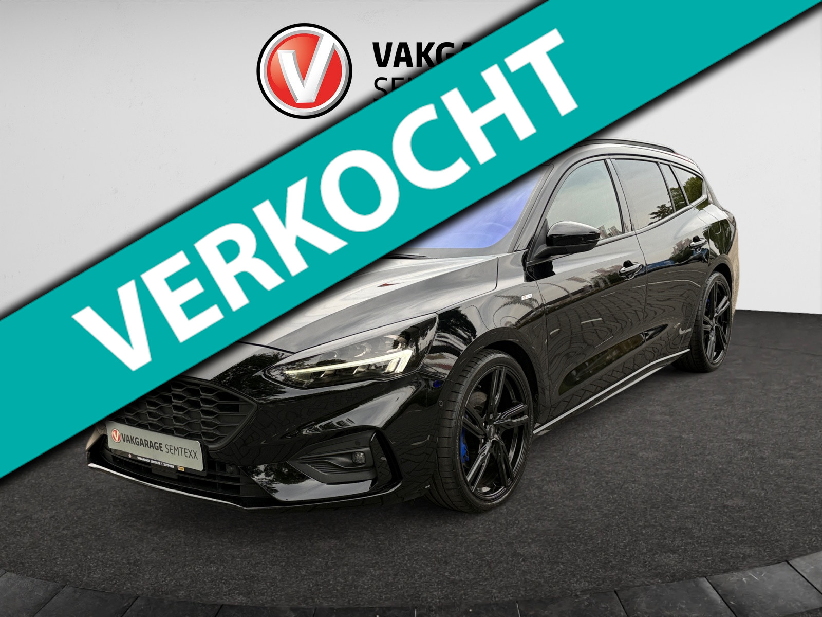 Ford FOCUS Wagon 1.0 EcoBoost Titanium Business ST-Line | Automaat | Camera | Cruise | PDC Voor & Achter | Navi | Trekhaak Vast