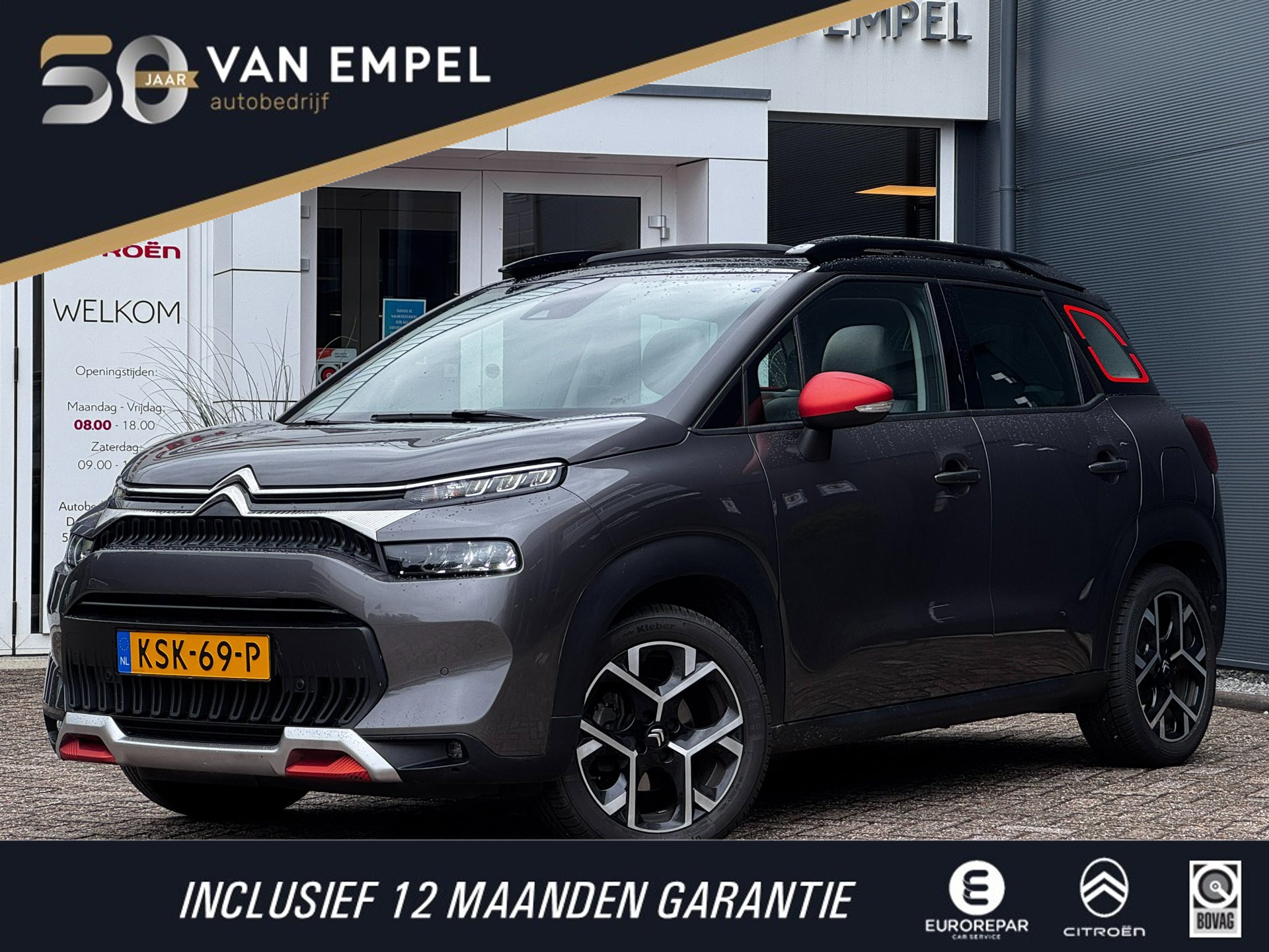 Citroën C3 Aircross Origin 1.2 PureTech Max | Panoramadak | Leder | HUD | HIFI System | Camera
