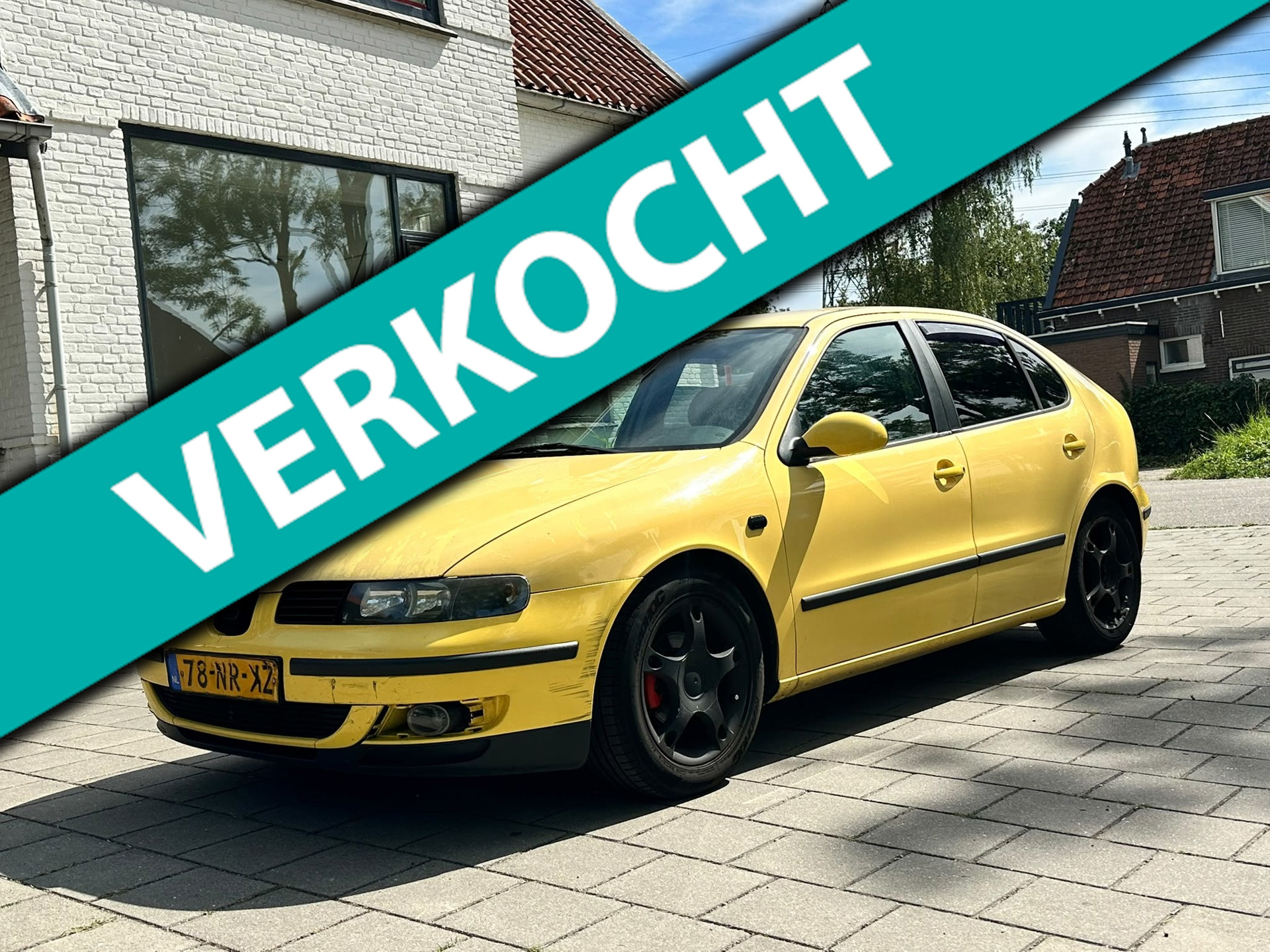 SEAT Leon 1.6-16V Sport Cruise*Airco*13-08-2027 APK*LM velgen*NAP*Elektrische ramen*