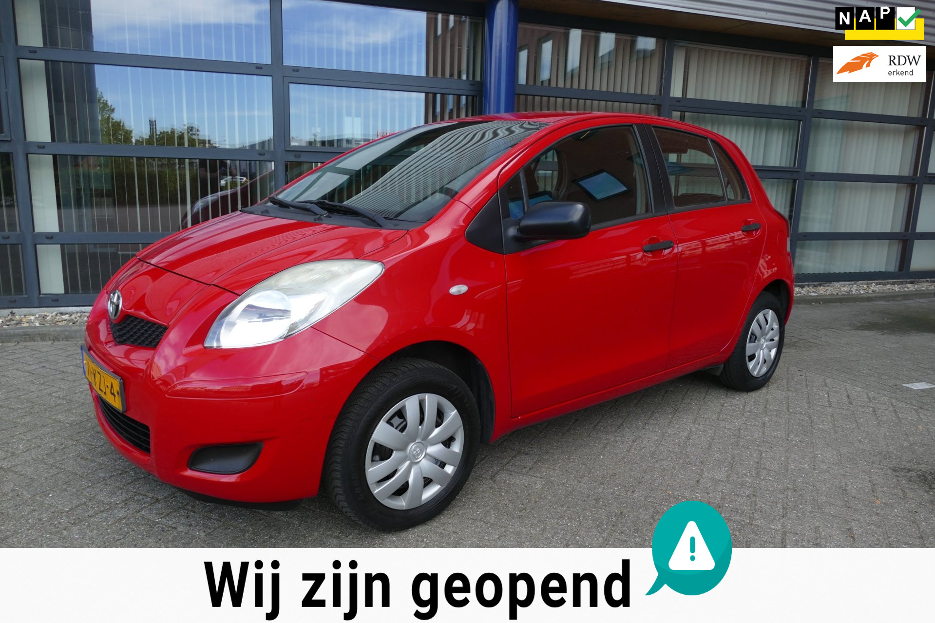 Toyota Yaris 1.0 VVTi Acces Bj 2010 5drs Airco Apk 24-8-2027