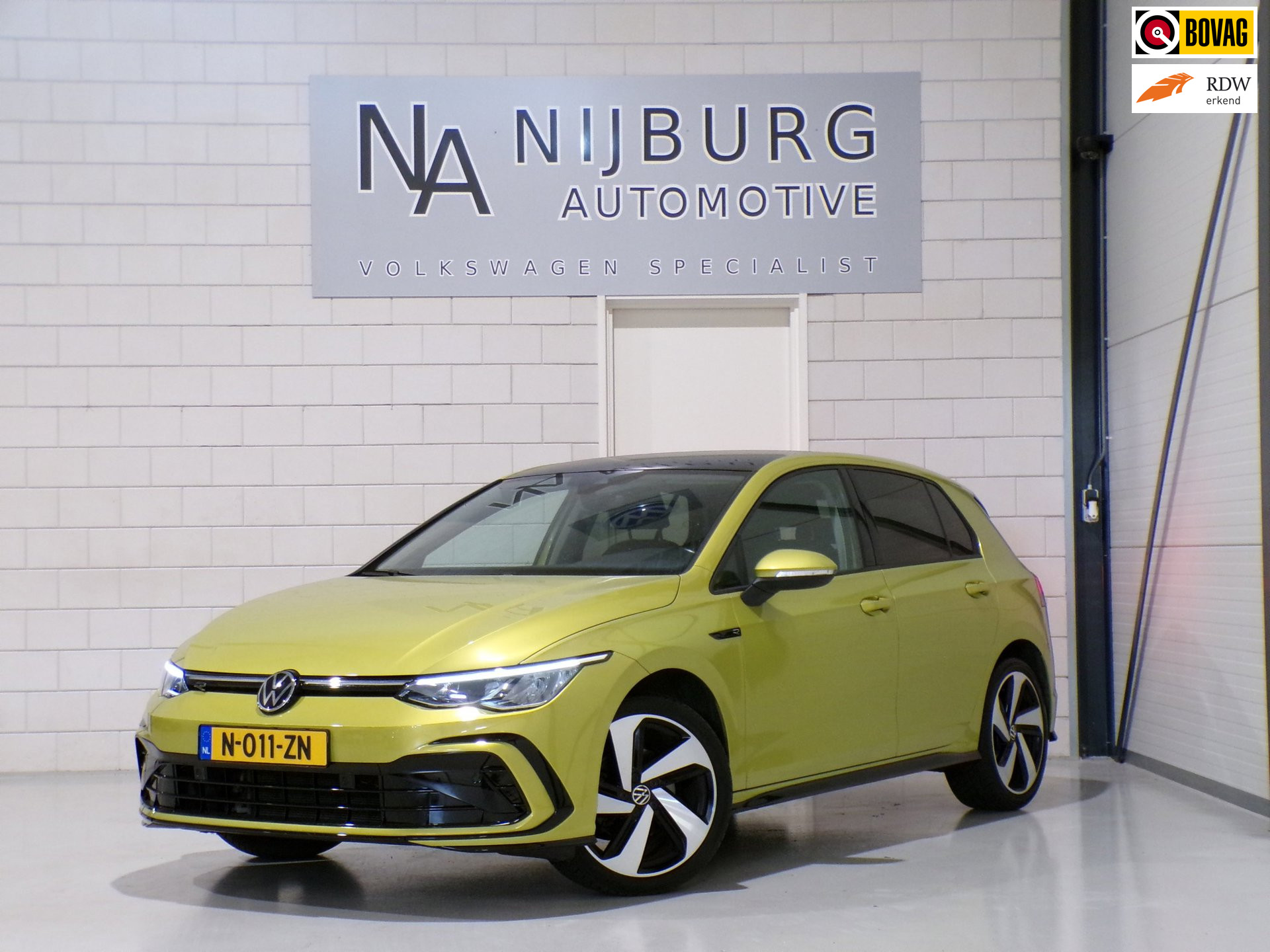 Volkswagen Golf 1.5 eTSI 150PK R-Line “Automaat” Carplay Adaptive-cruise Sfeerverlichting DAB+ Blind-spot Keyless Pakeersensoren