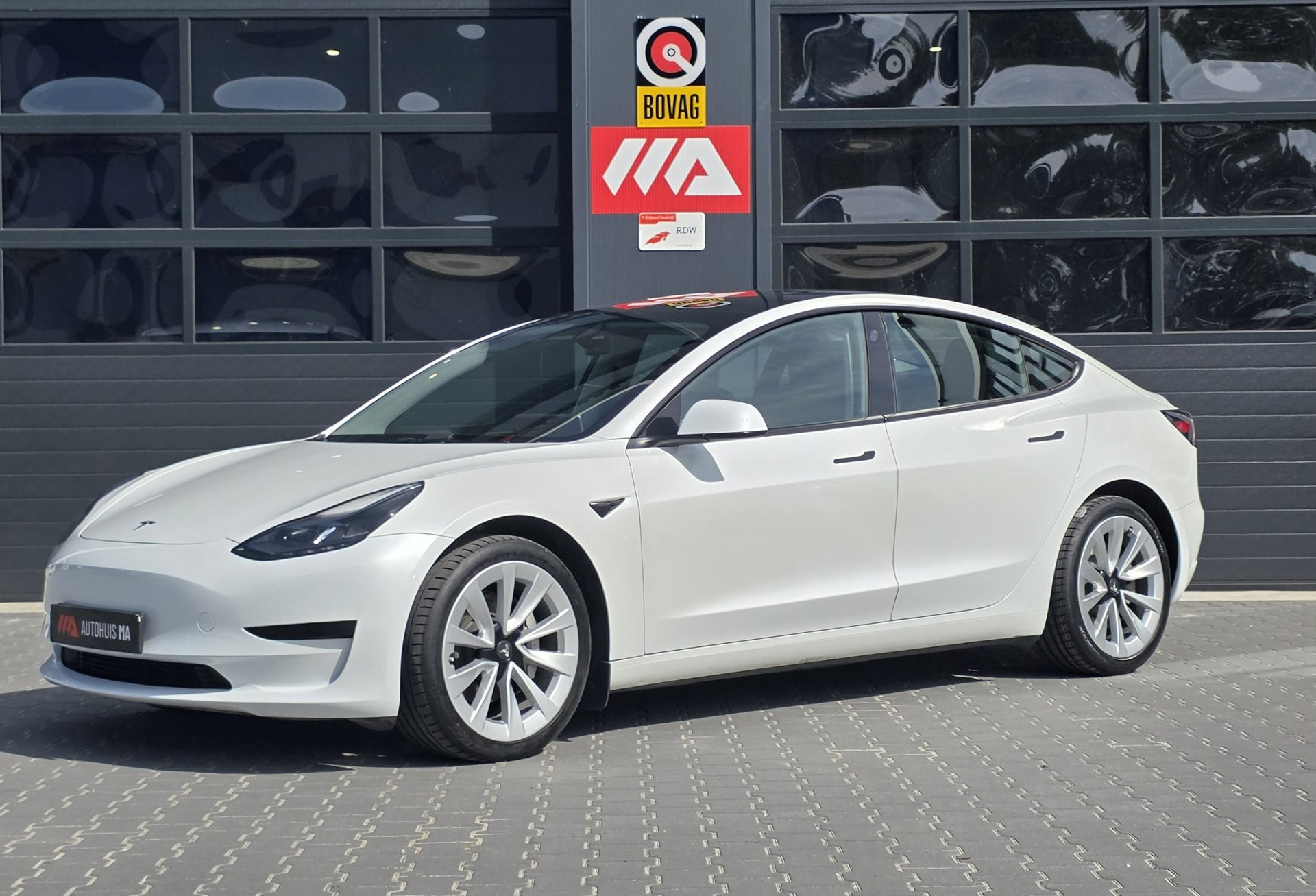 Tesla Model 3 Long Range AWD 75 kWh | FSD3 | WARMTEPOMP | PANO | 360 CAMERA