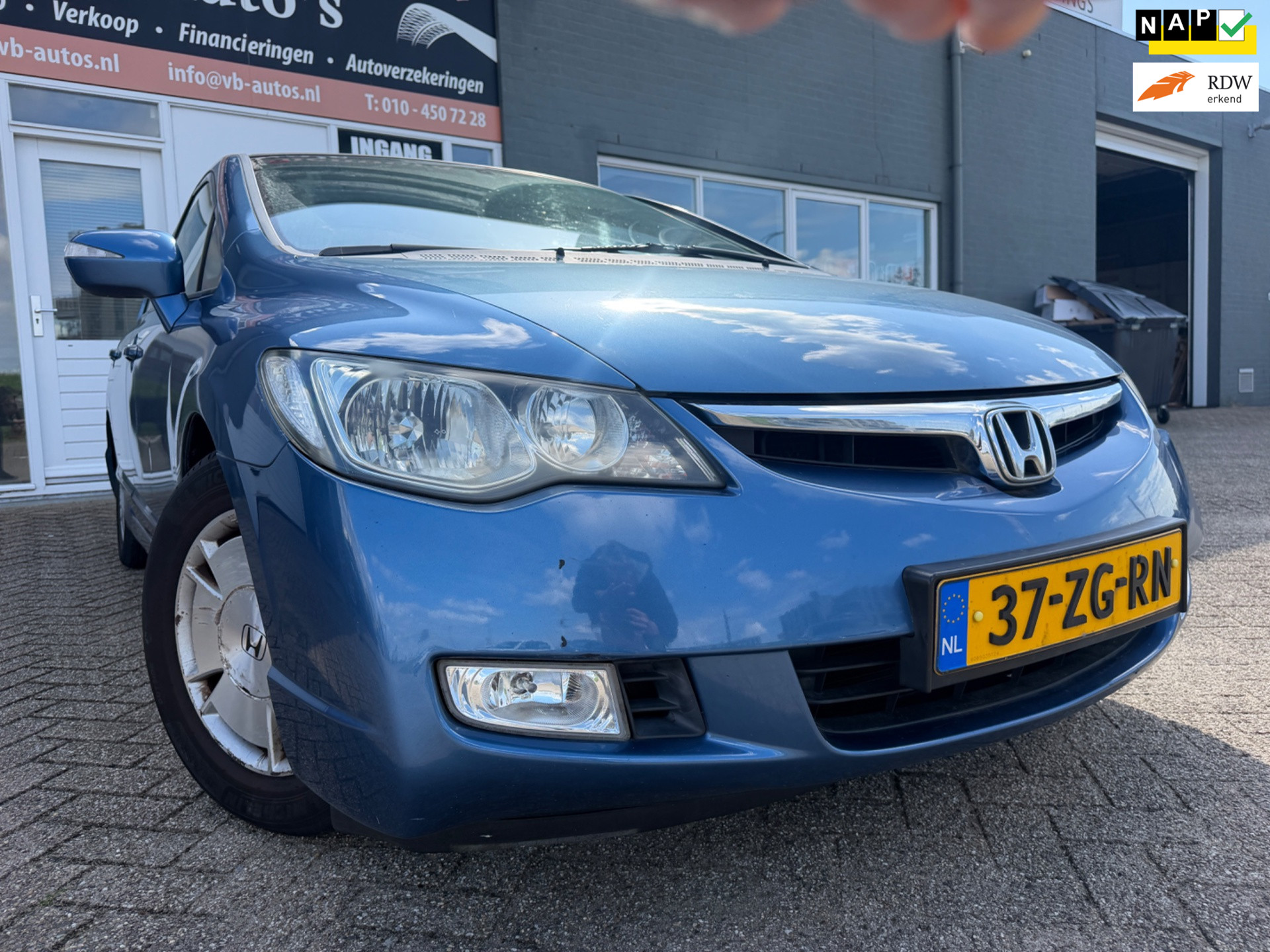 Honda Civic 1.3 Hybrid Comfort in automaat met cruise controle en airco