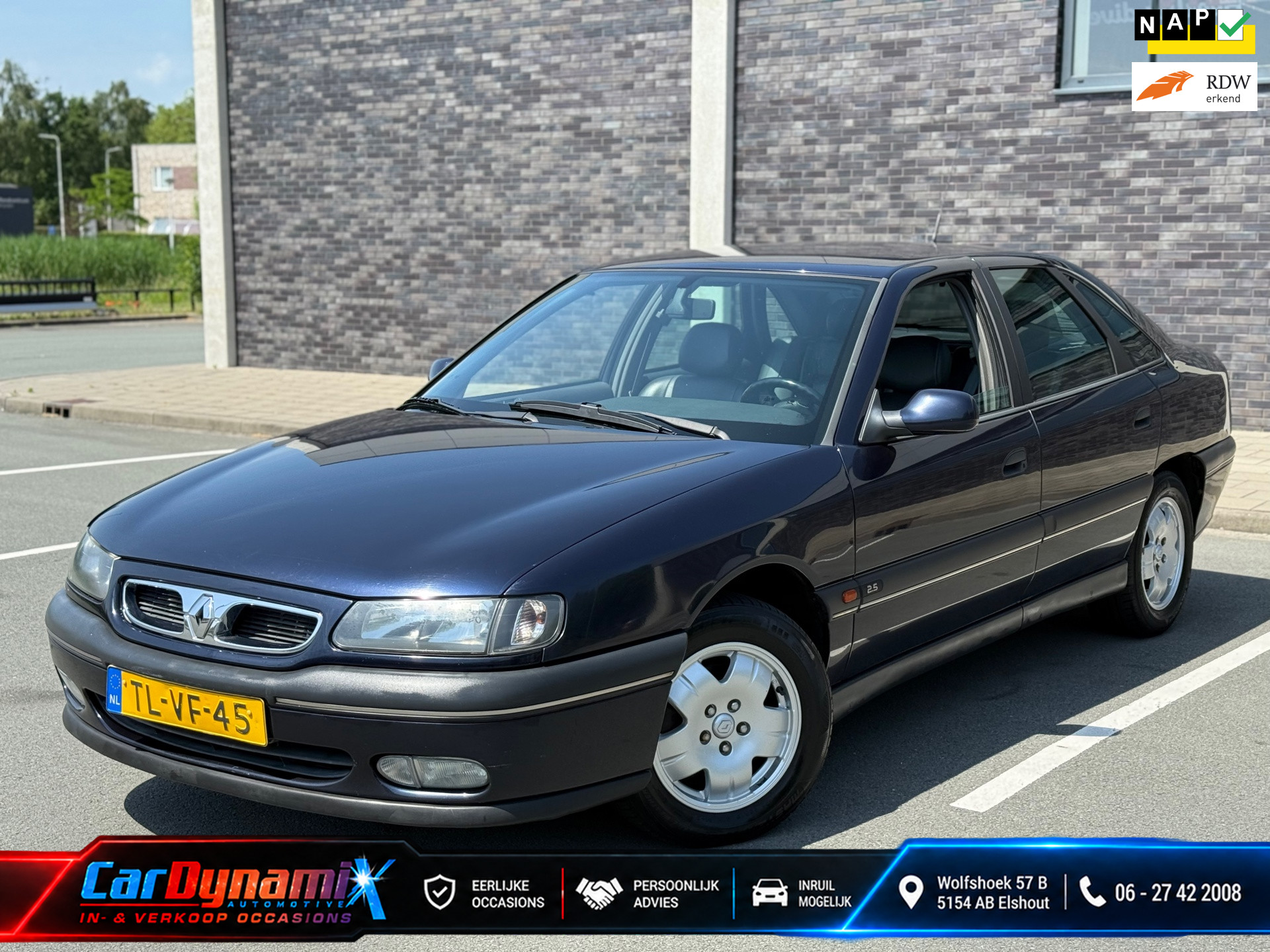 Renault Safrane 2.5 RXE | Automaat | Leder | Airco | Zeldzaam | Youngtimer