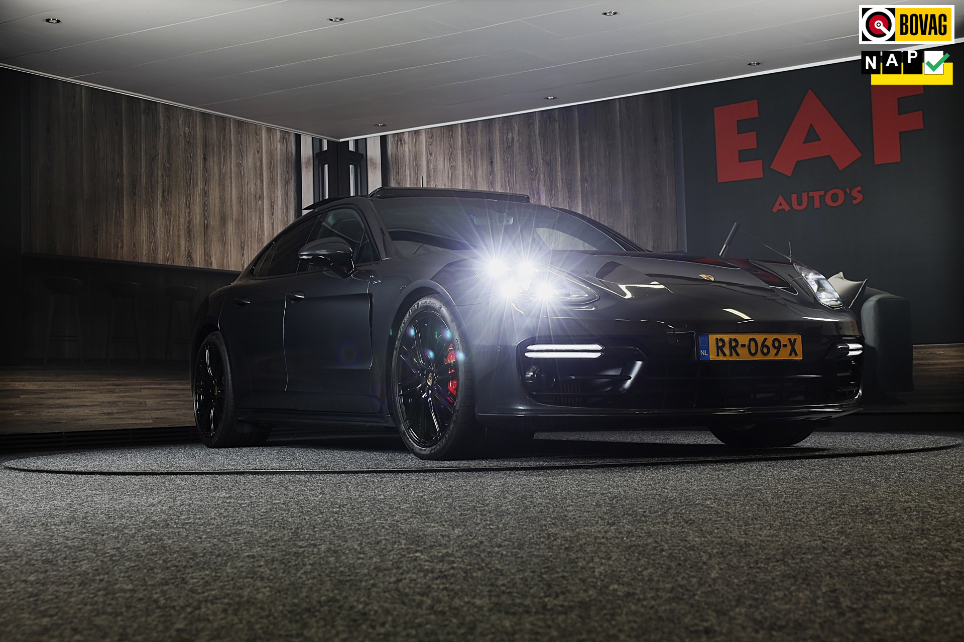 Porsche Panamera 2.9 4 E-Hybrid / Acc / Lane Assist / Leder / Sport Chrono / Leder / Bose / Memory / Carbon / Pano / 21 Inch