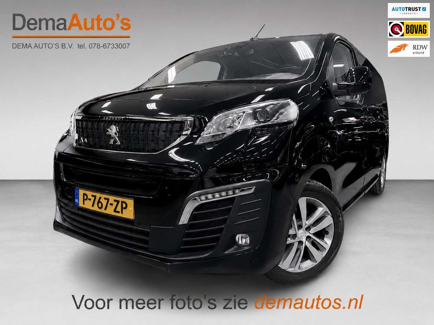 Peugeot e-Traveller 75 kWh Business VIP 8 PERSOONS PANO/MASSAGE-STOEL+M/LEDER/H-UPNAVI/CAM///