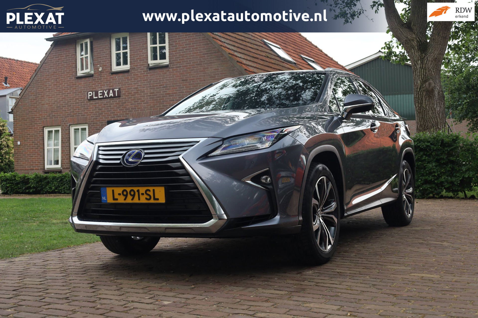 Lexus RX 450h 4WD Luxury Line Aut. | 2e eig. | Stoelventilatie | Elek. Klep | Cruise | Full Led | Camera | Draadloos laden | NAP |