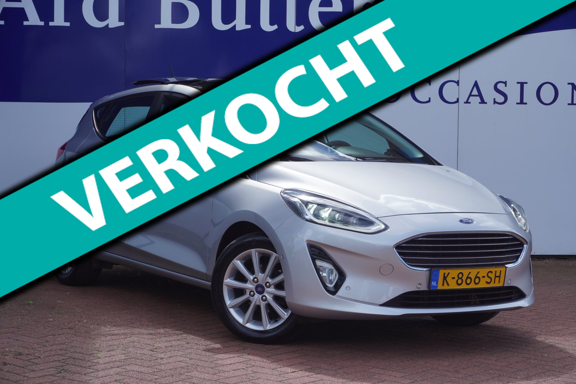 Ford Fiesta 1.0 EcoBoost Titanium X+Led+B-O-Sound/stoel-verw+Leder+pano-dak+Navigatie+parkeer hulp = ZOMER AKTIE !!