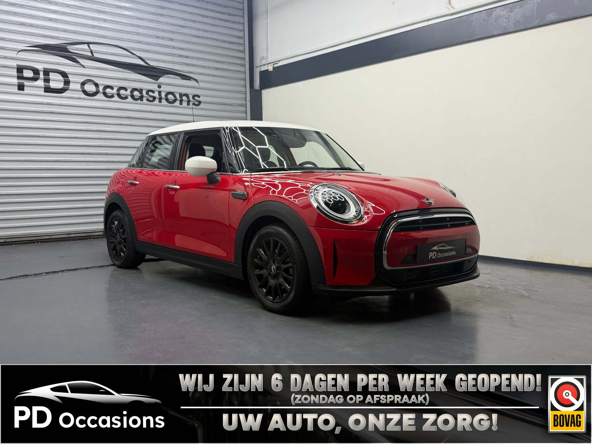 MINI 5-deurs 1.5 136PK Cooper Camden Edition – Keyless -Leer – Camera – Cruise