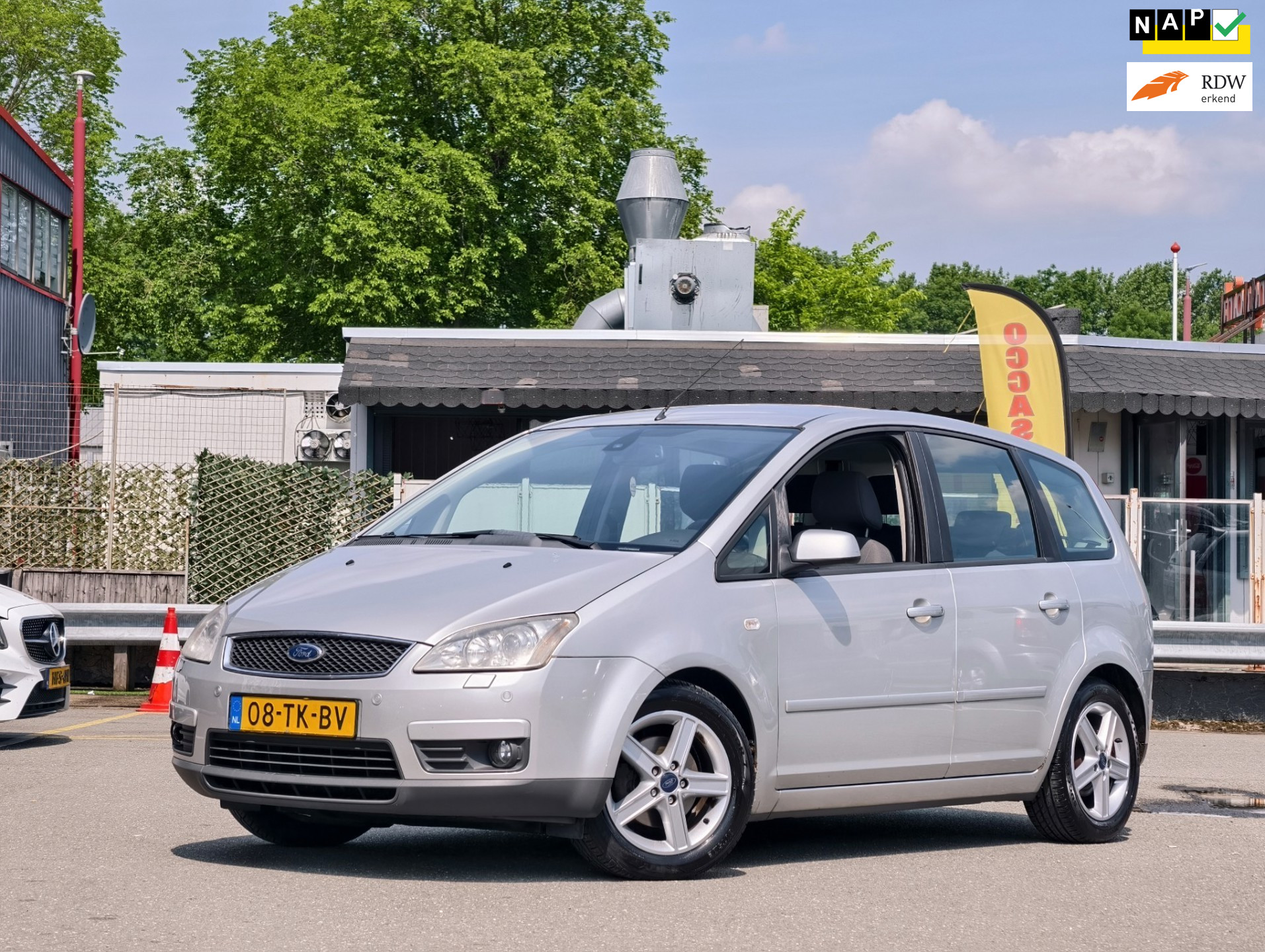 Ford Focus C-MAX 1.8-16V Futura / AUTOMAAT BAK MAAKT GELUID BIJ ACHTERUITRIJDEN !! /