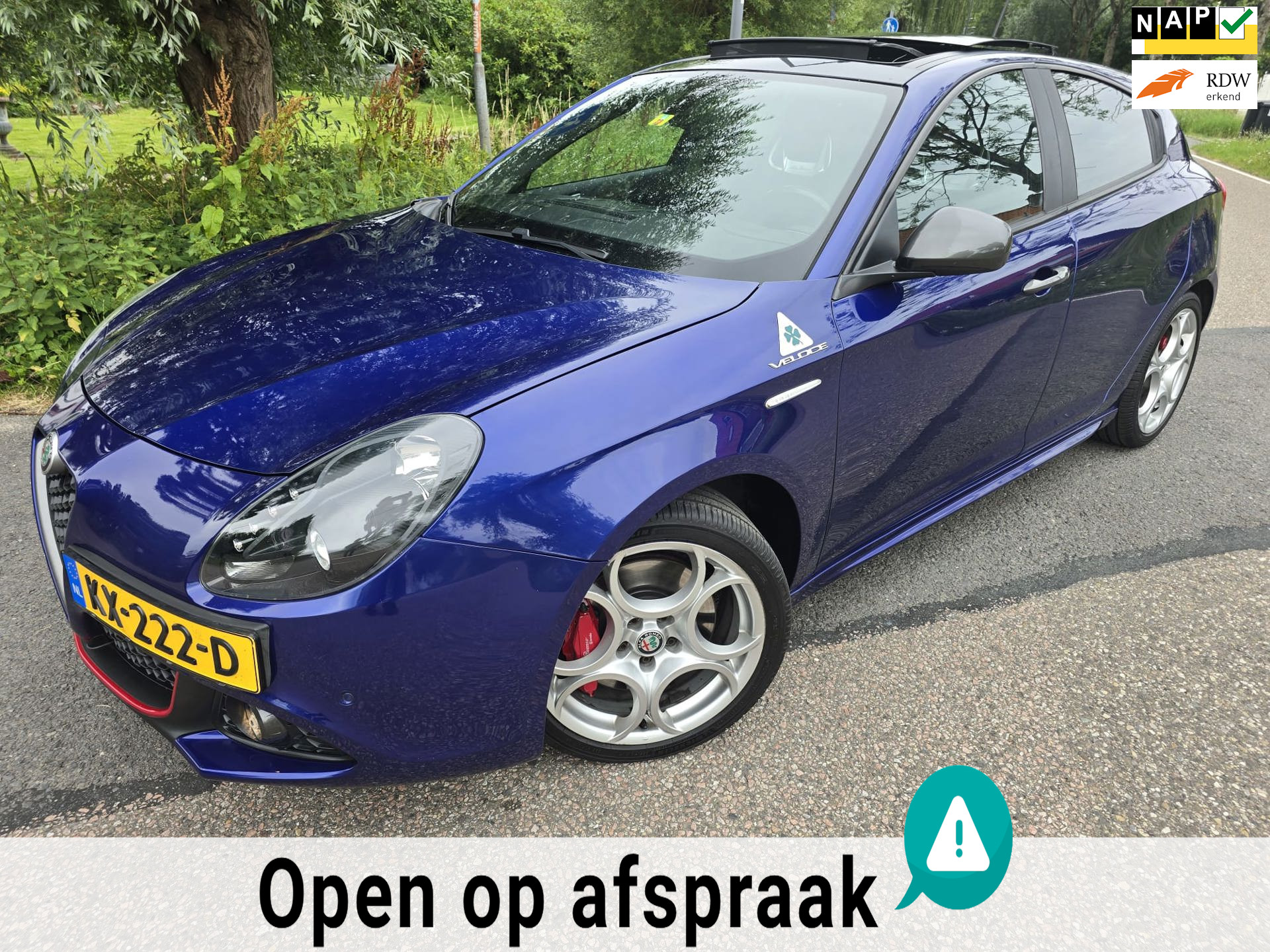 Alfa Romeo Giulietta 1.750 Turbo Veloce/Automaat/Pano/Trekh./ 1e eig.