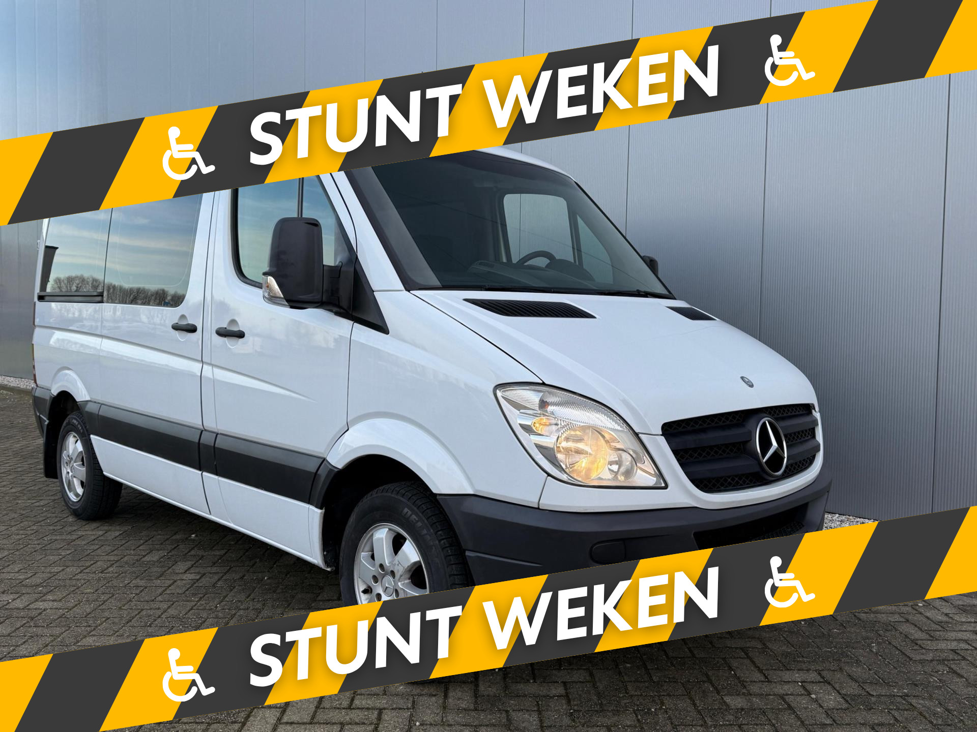 Mercedes-Benz Sprinter Rolstoelbus Zelfrijder Airco Rolstoellift