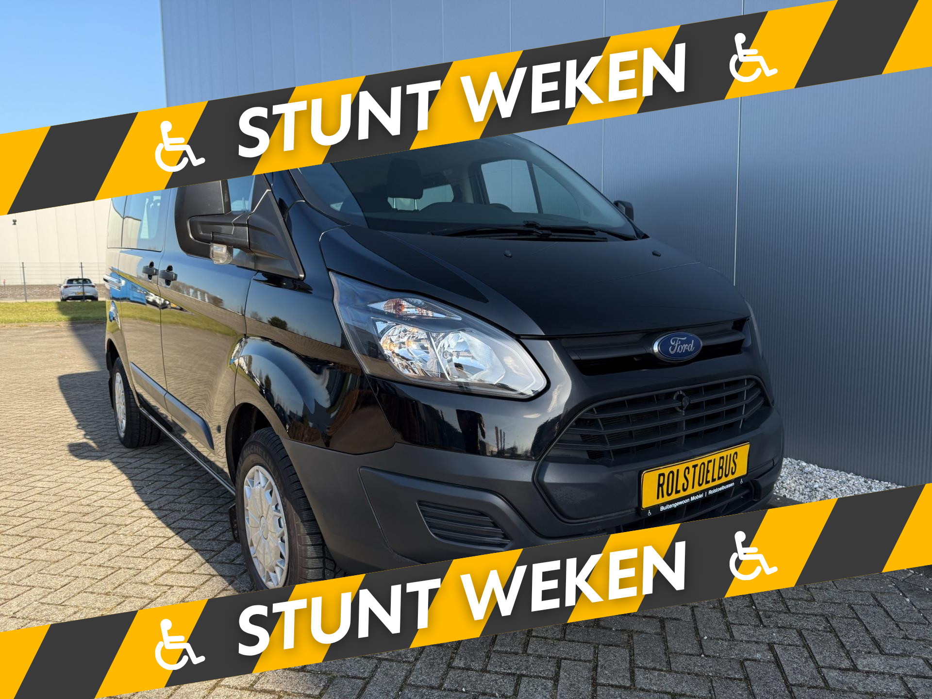 Ford Transit Custom Rolstoelbus L1H1| 4 personen