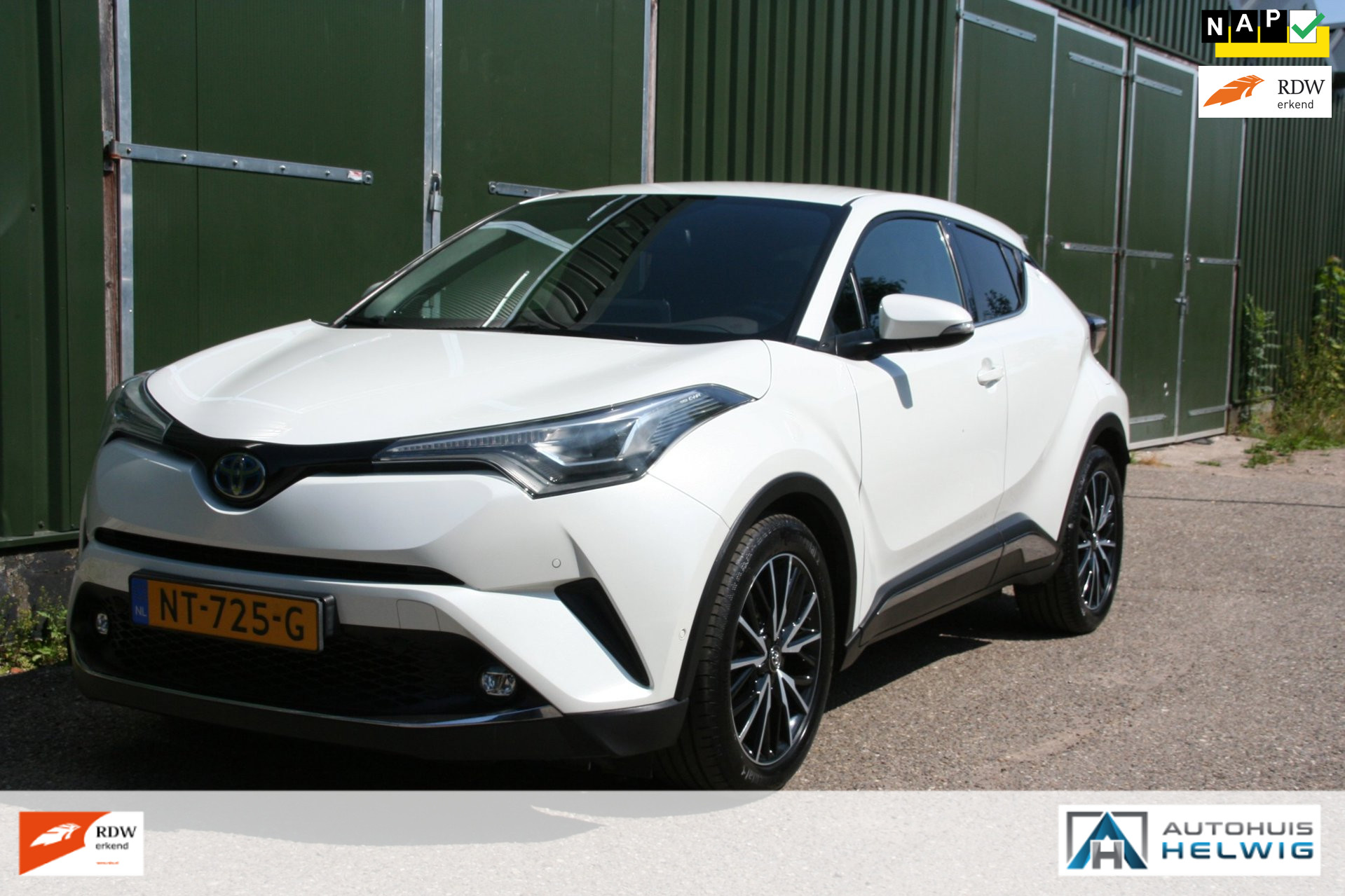 Toyota C-HR 1.8 Hybrid Premium Excecutive, LEER, NAVIGATIE, CAMERA, LED,