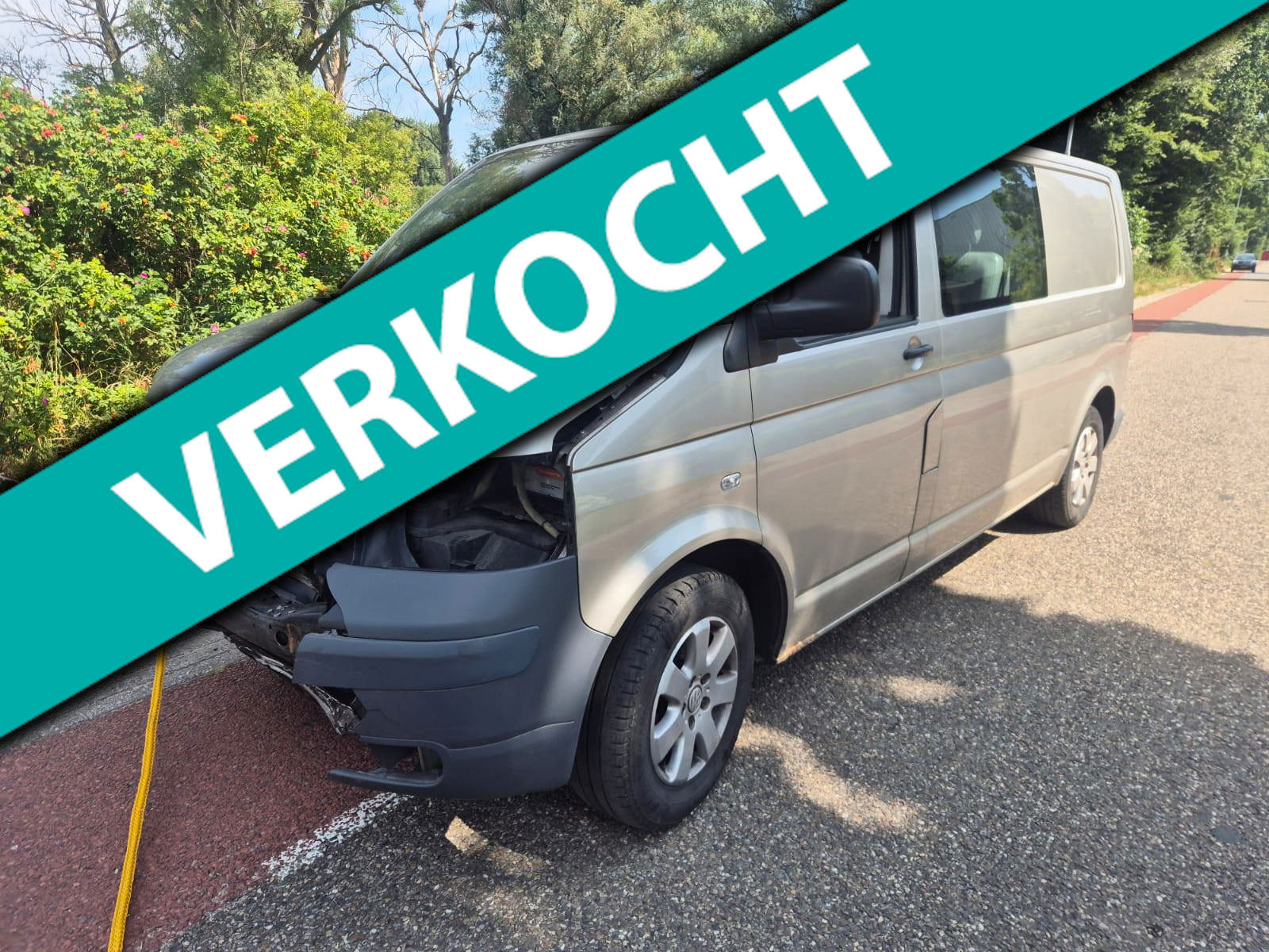 Volkswagen Transporter 2.5 TDI 340 Trendline DC – voorschade