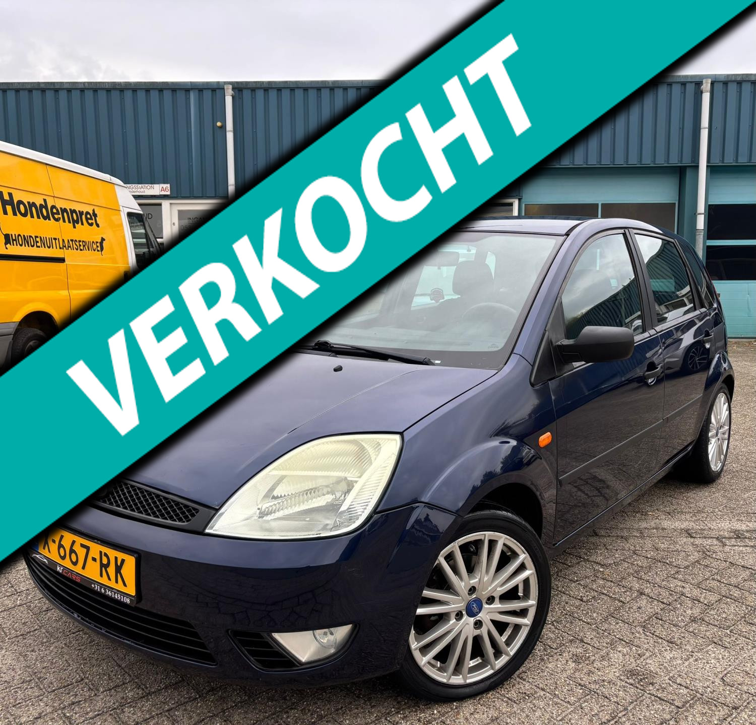 Ford Fiesta 1.4-16V Ambiente | APK | LM Velgen | Airco | Trekhaak | Nieuwe koppeling |