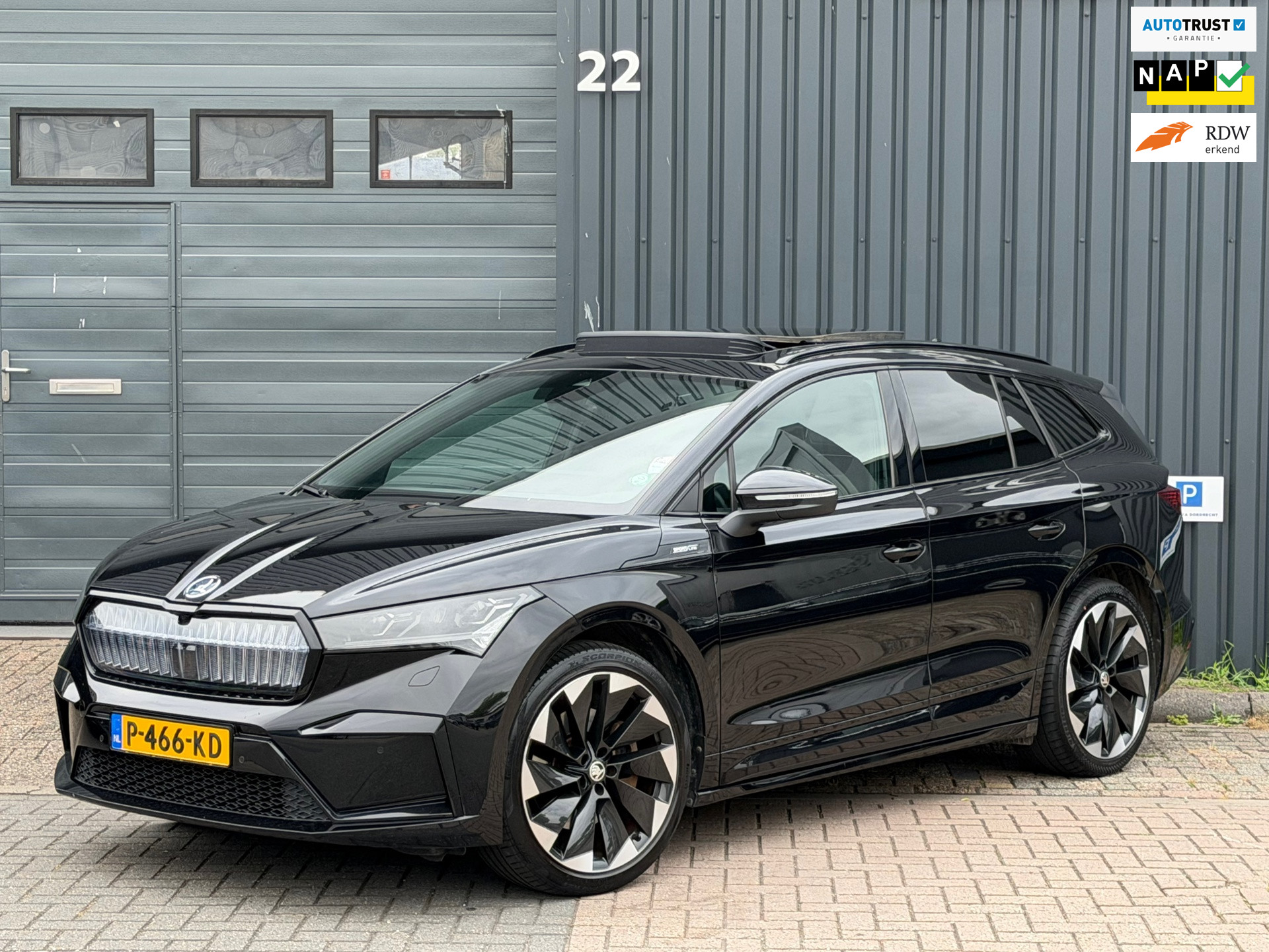 Škoda Enyaq iV 80 Sportline|Soh 90%|Panoramadak|Trekhaak Wegklapbaar|ACC|Cam| Carplay Etc Etc
