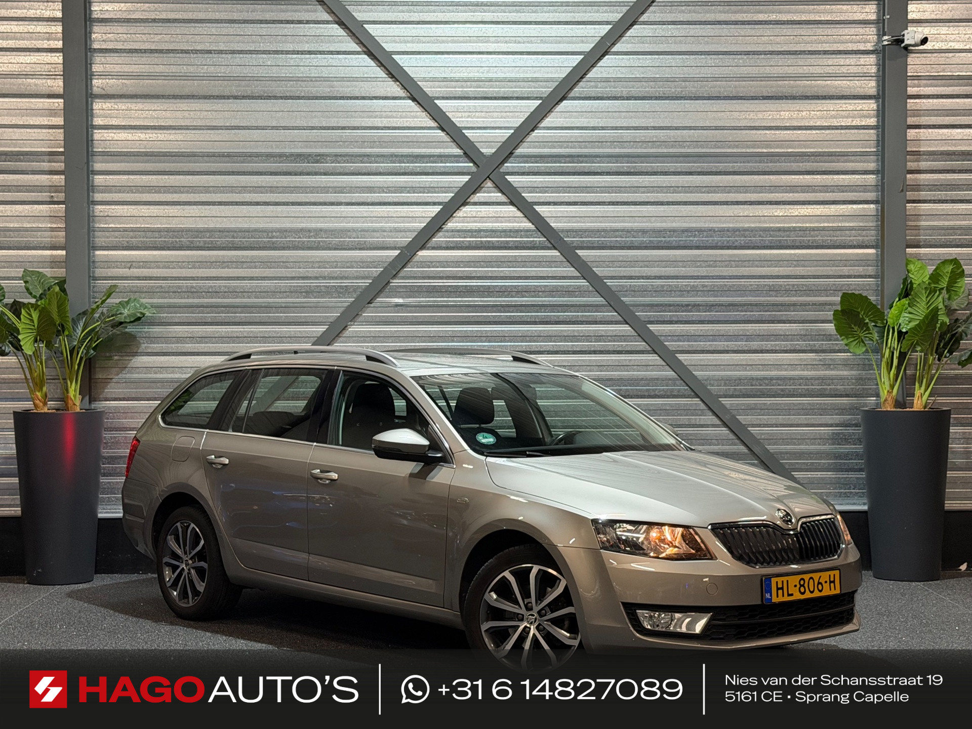 Škoda Octavia Combi 1.4 TSI Greentech Edition DSG/NAVI/CRUISE/CAMERA/TREKHAAK/PARK-PILOT/CLIMATE/STOELVERW/NAP