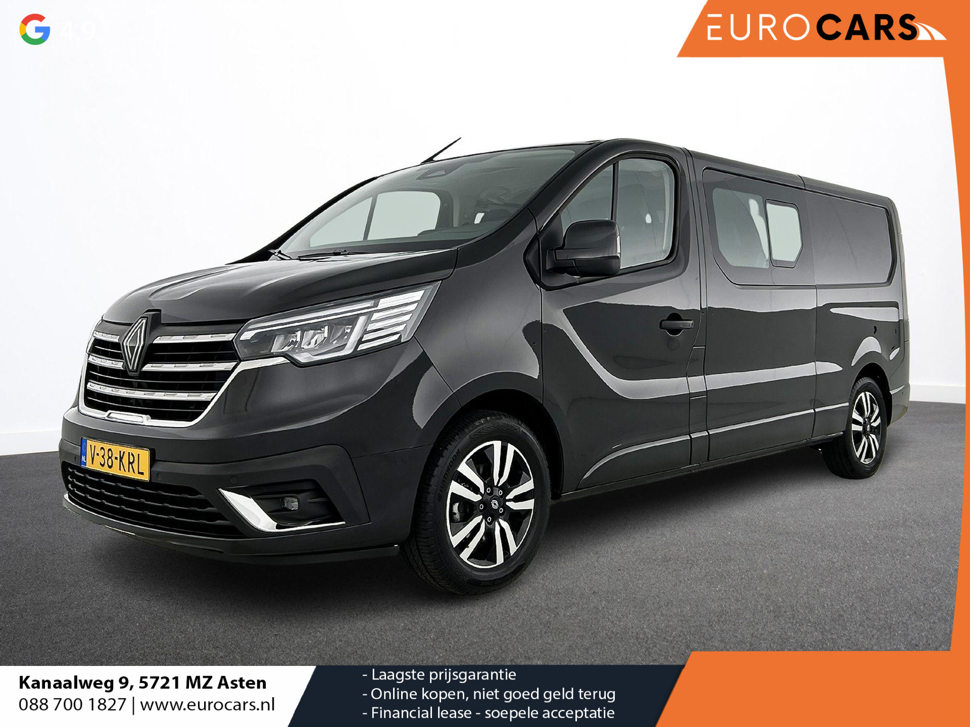 Renault Trafic 2.0 Blue dC1 150PK L2H1 Dubbele Cabine Automaat