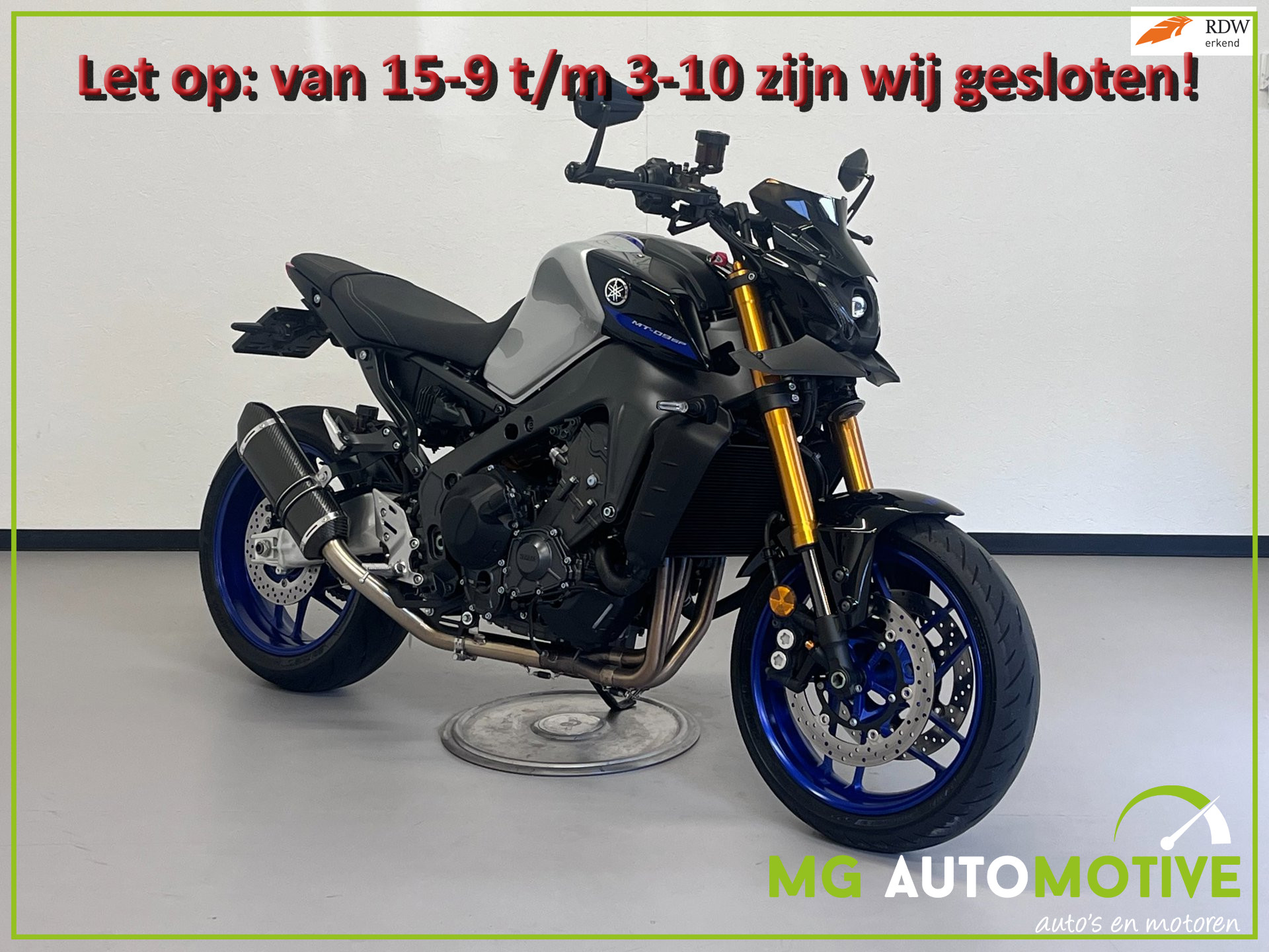 Yamaha MT-09 SP | MT 09 SP | NIEUWSTAAT