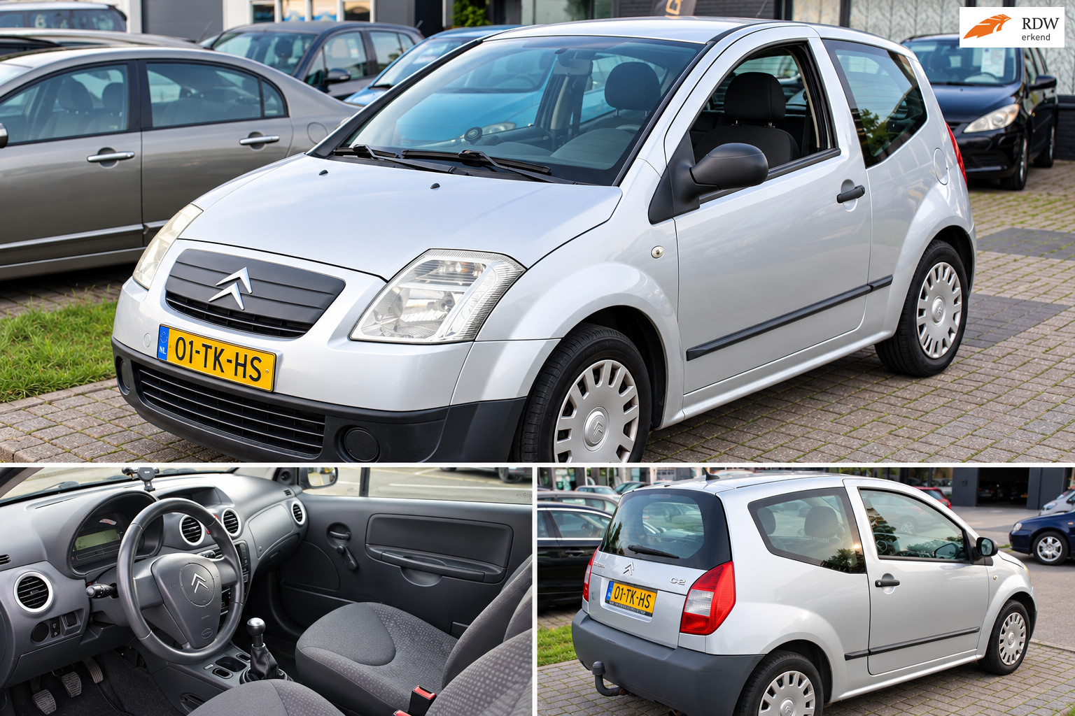 Citroën C2 1.1i Séduction APK Aug 2027!! Stuurbekrachtinging NAP Zo mee!