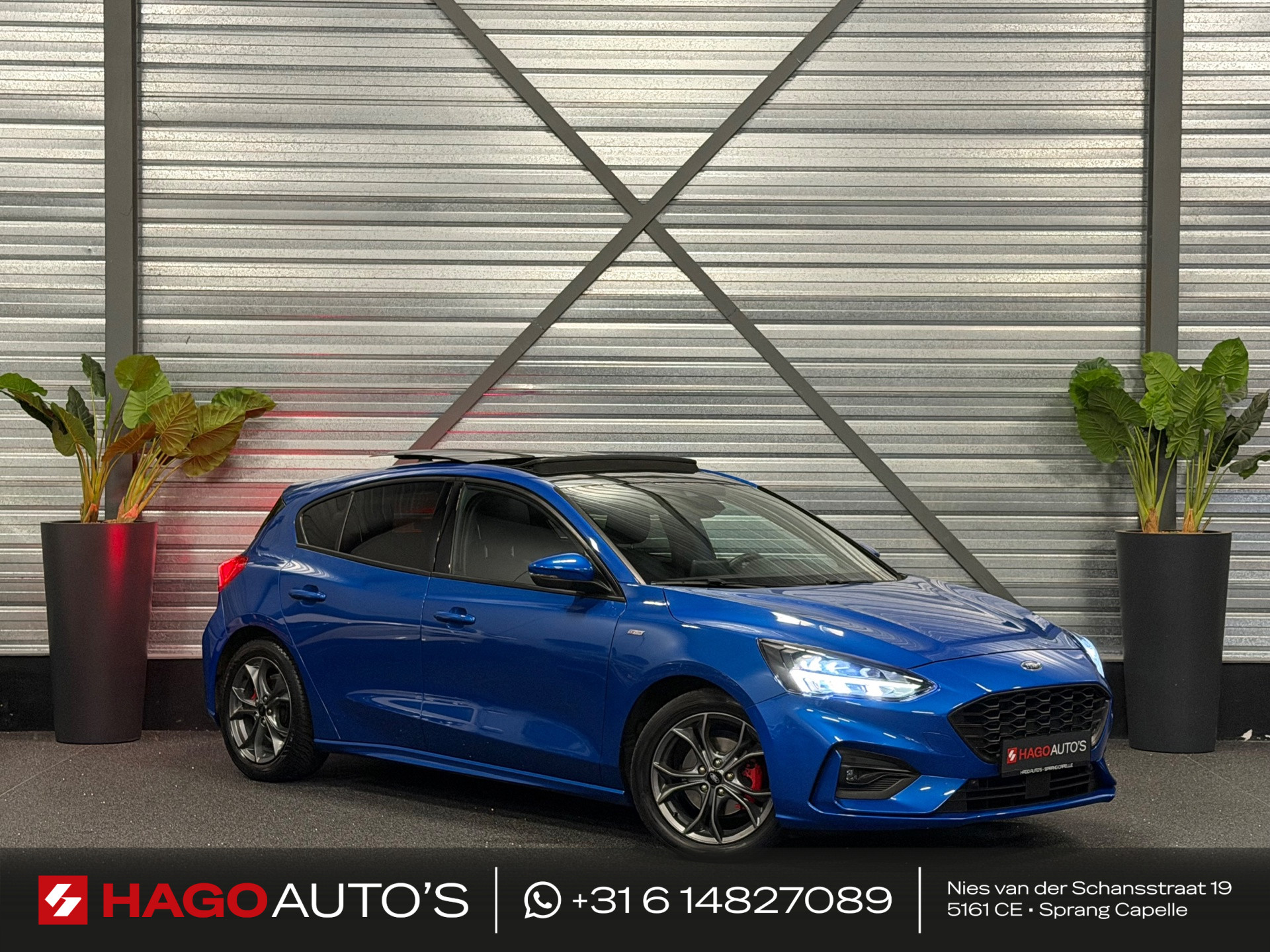 Ford Focus 1.5 EcoBoost ST Line AUT/PANO/LED/B&O/NAVI/LANE-ASSIST/PDC/ACC/12-MND-GARANTIE