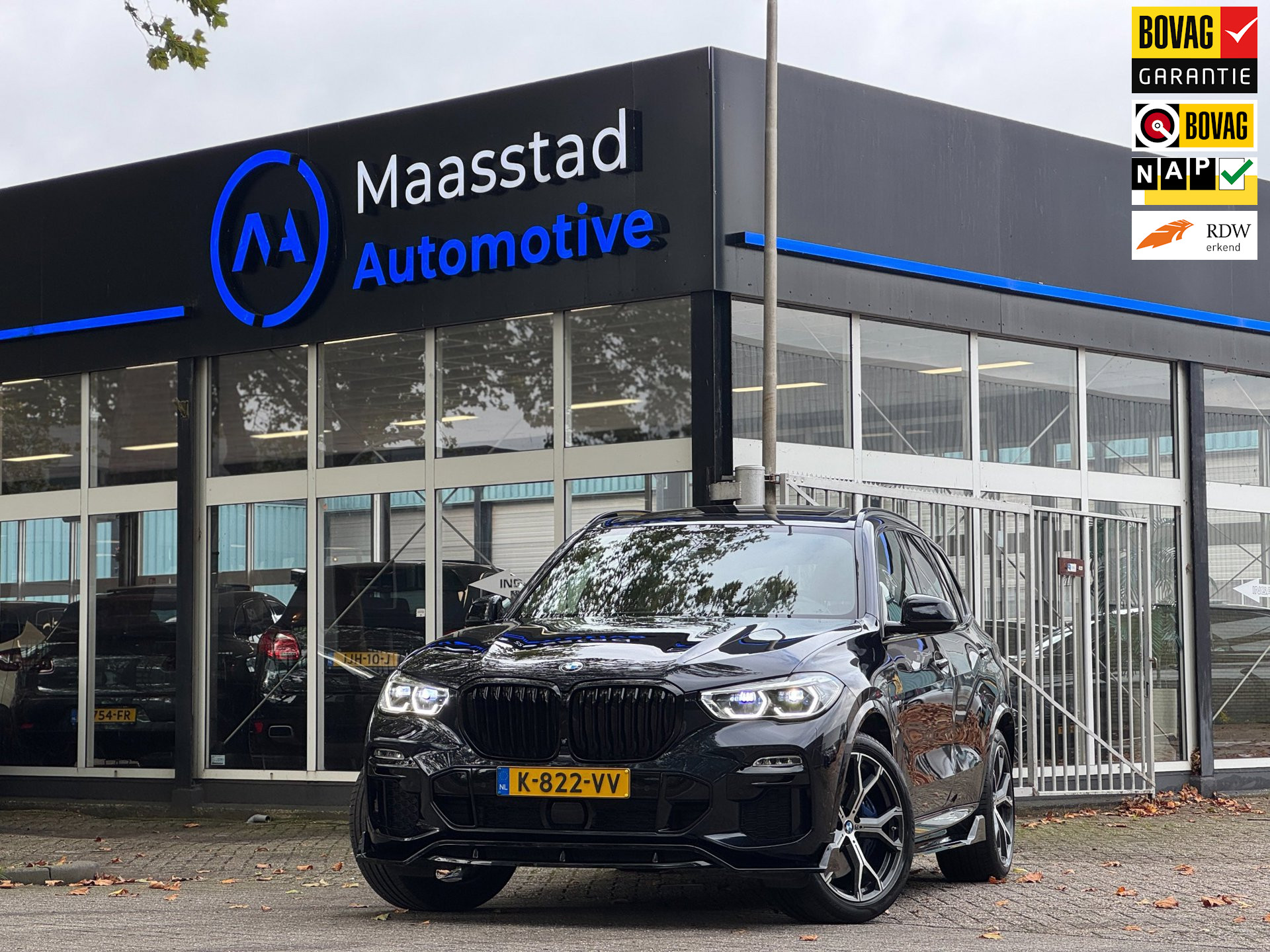 BMW X5 XDrive45e High Executive NLauto 100% Dealer ond. Drive Pilot Mpakket 400 PK Pano Luchtvering Headup