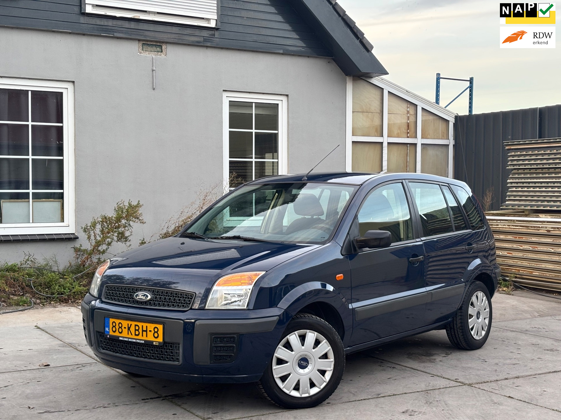 Ford Fusion 1.4-16V Cool & Sound | Nieuwe APK | Airco | El. Ramen | NAP | Volledig onderhouden | Rijklaar!